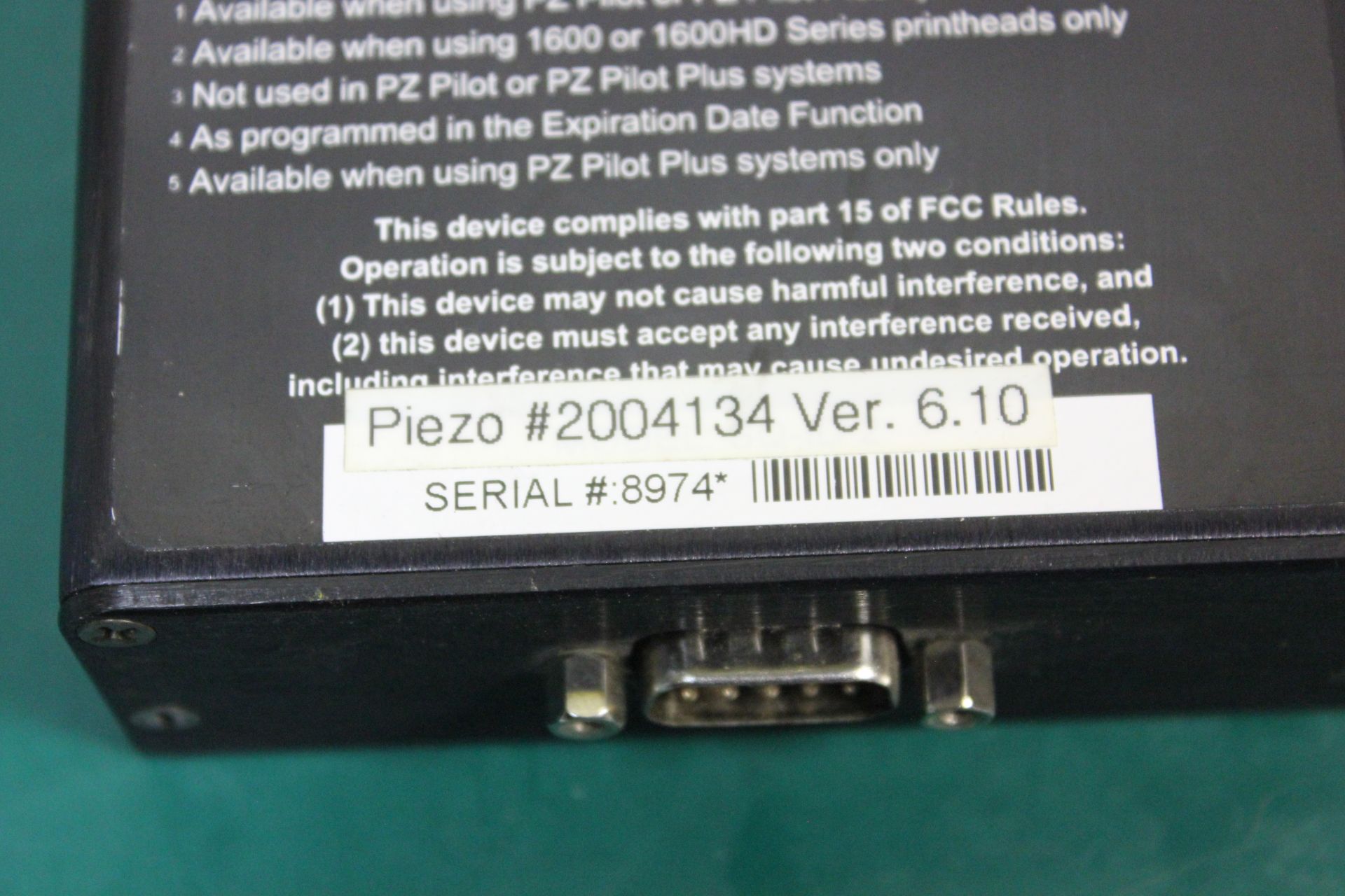 PIEZO SOFTWARE PROGRAMMER TERMINAL - Image 4 of 5