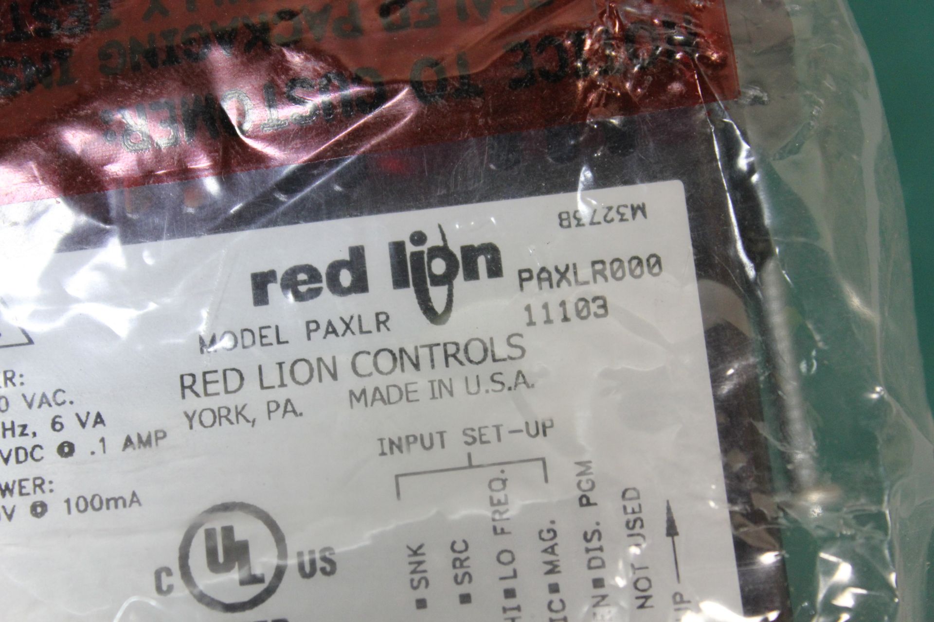 NEW RED LION LITE RATE PANEL METER - Image 4 of 4