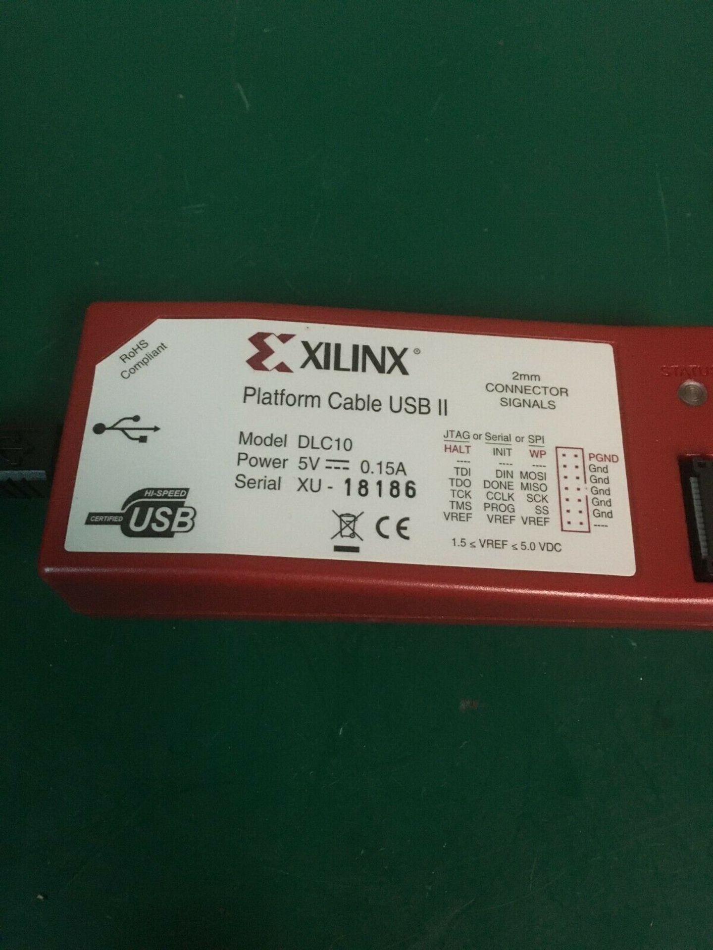 XILINX PLATFORM CABLE USB II DLC10 PROGRAMMER JTAG - Image 4 of 4