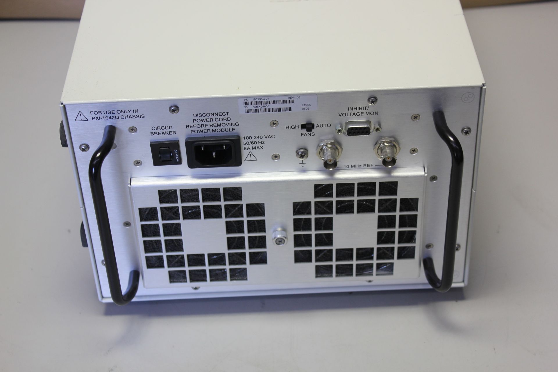 NATIONAL INSTRUMENTS PXI RACK CHASSIS - Image 5 of 8