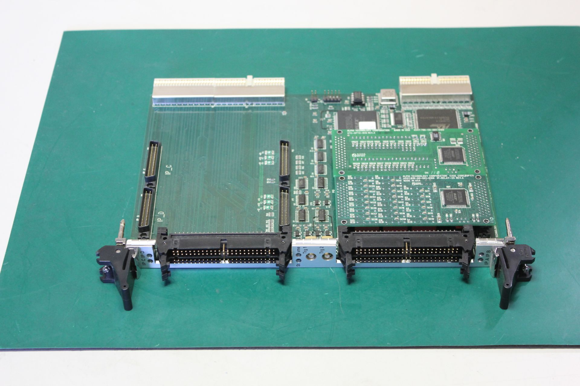 ALPHI CPCI-4SIP-PLX CARRIER W/2 INDUSTRIAL I/O PACK MODULES