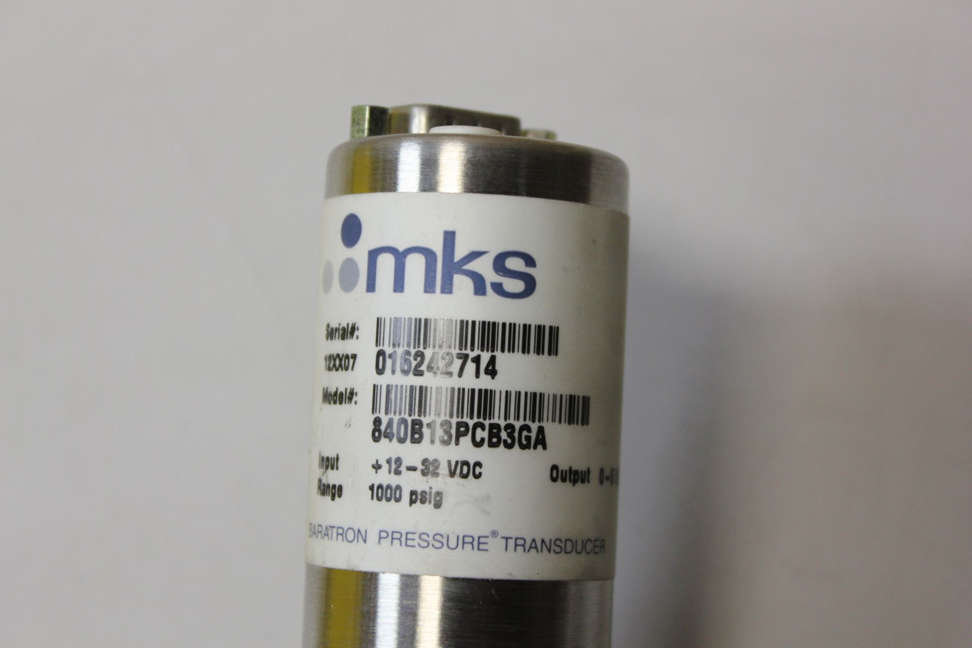 MKS BARATRON PRESSURE TRANSDUCER - Image 2 of 5