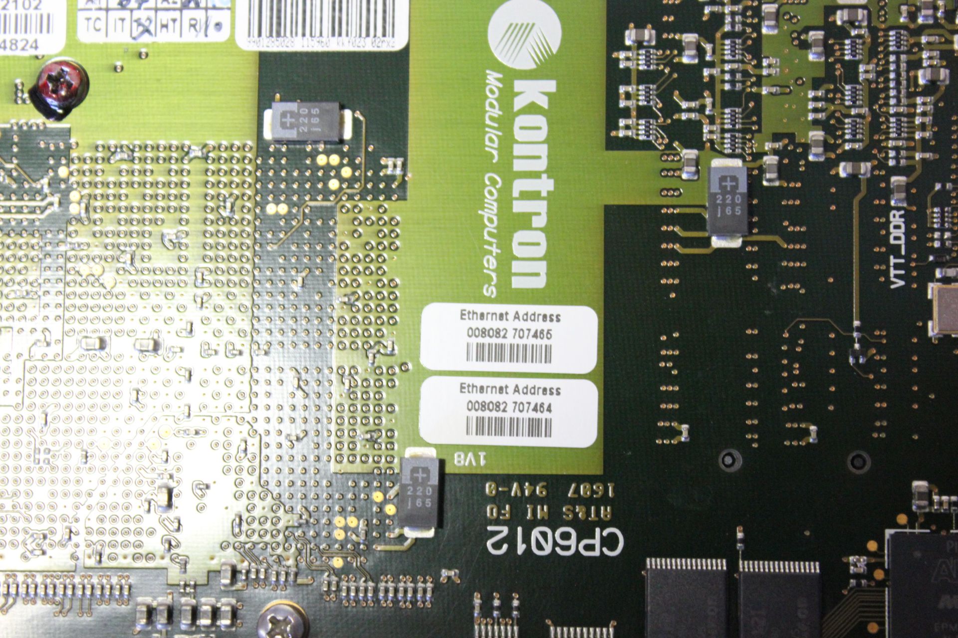 KONTRON 6U cPCI CPU BOARD CP6012 - Image 10 of 12