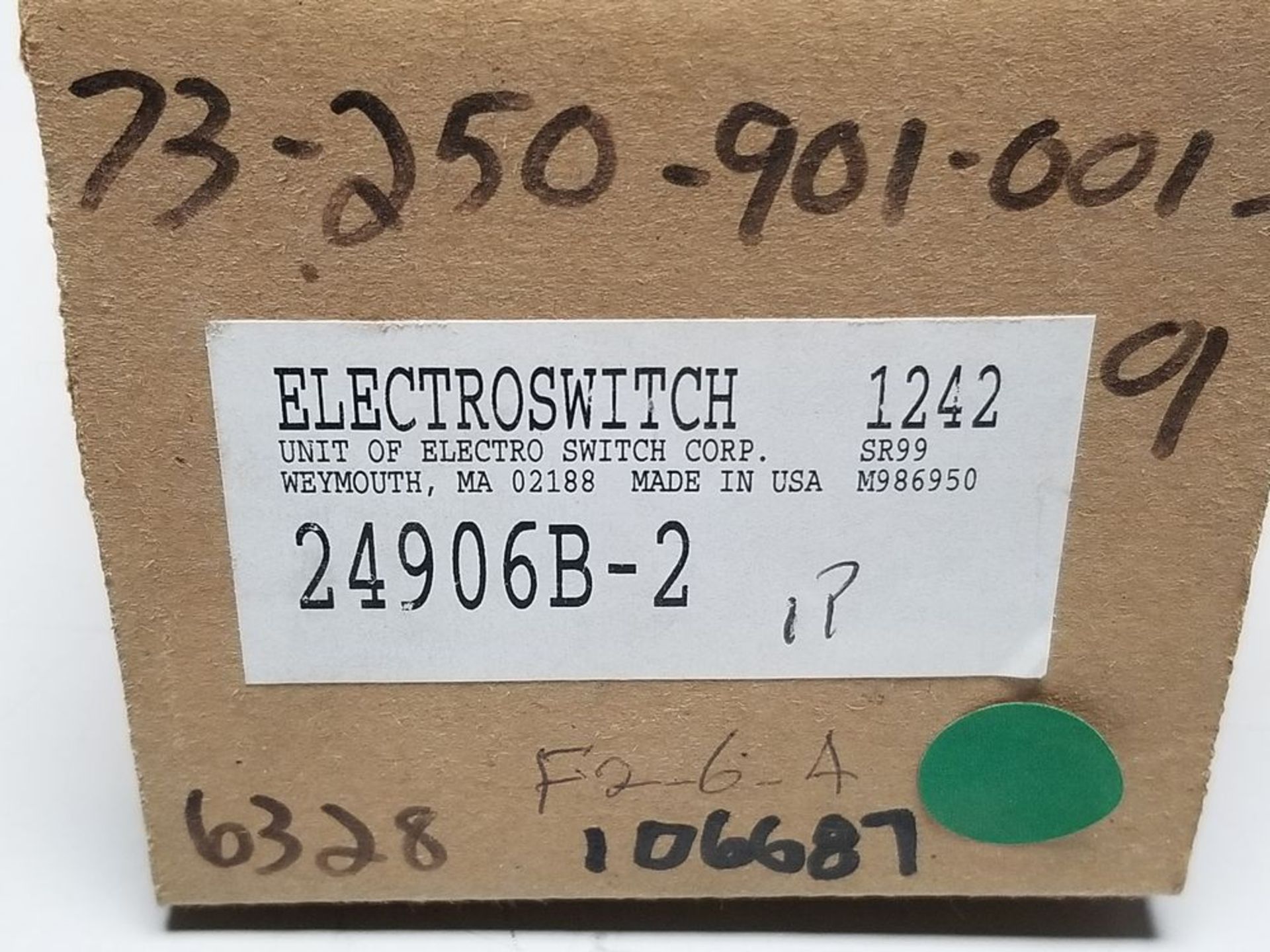 NEW ELECTROSWITCH SERIES 24 ROTARY CONTROL SWITCH - Image 2 of 8