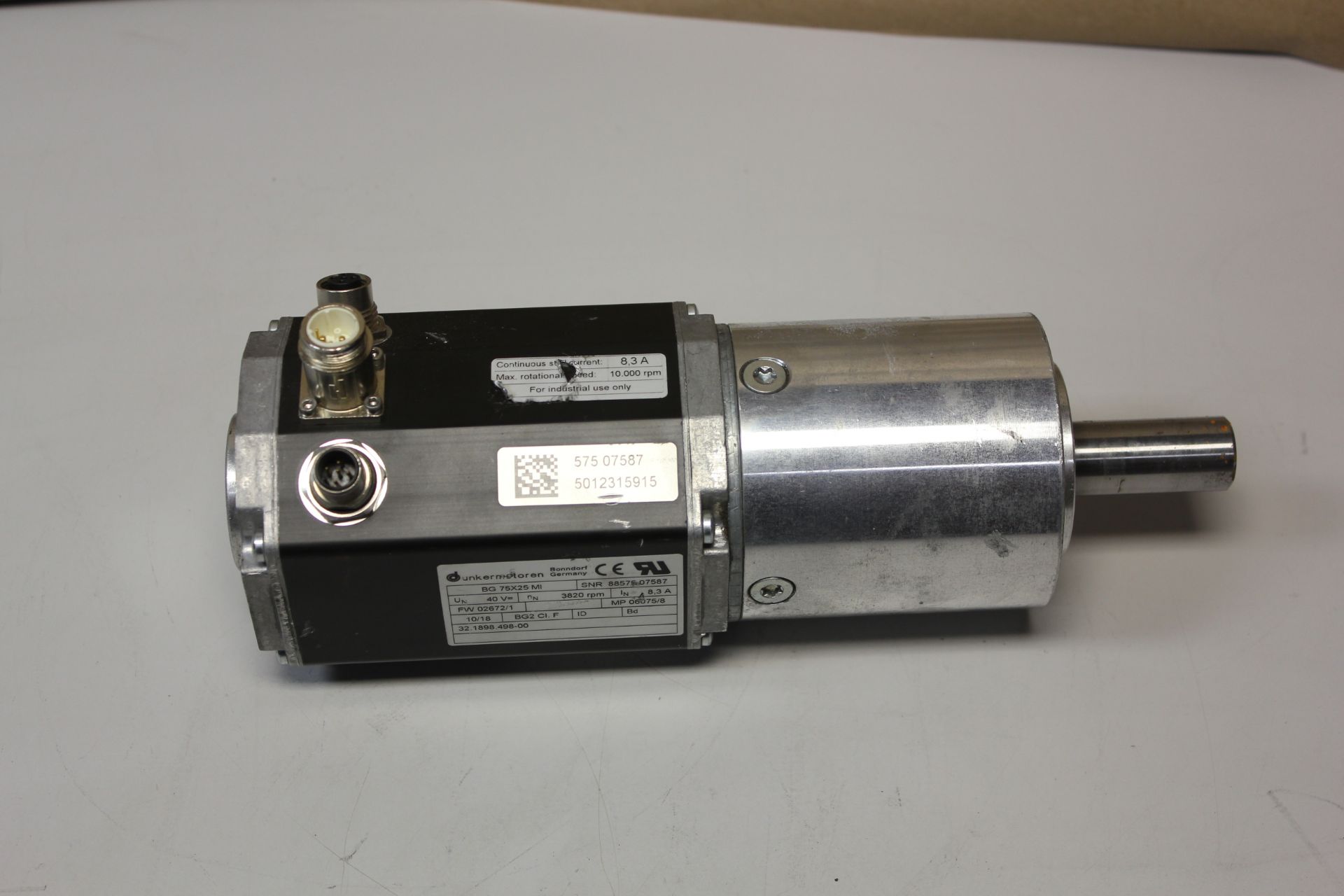 DUNKERMOTOREN BRUSHLESS DC MOTOR WITH GEARHEAD