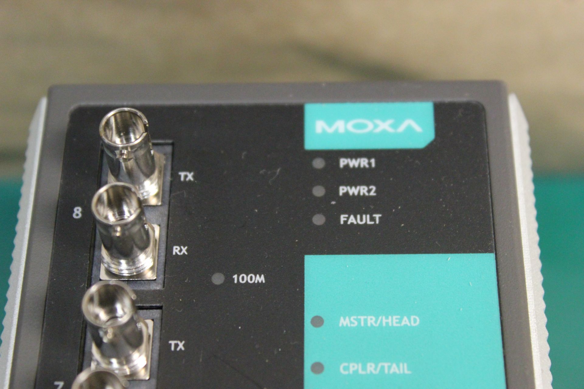 MOXA 8 PORT MANAGED ETHERNET SWITCH - Image 2 of 4