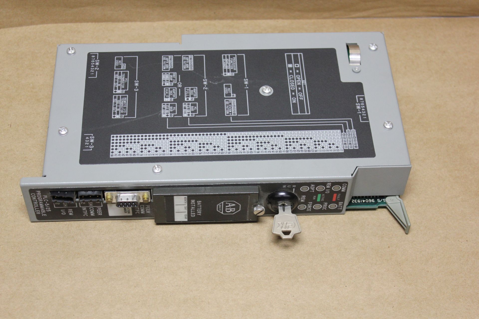 ALLEN BRADLEY PLC CPU PROCESSOR - Image 4 of 4