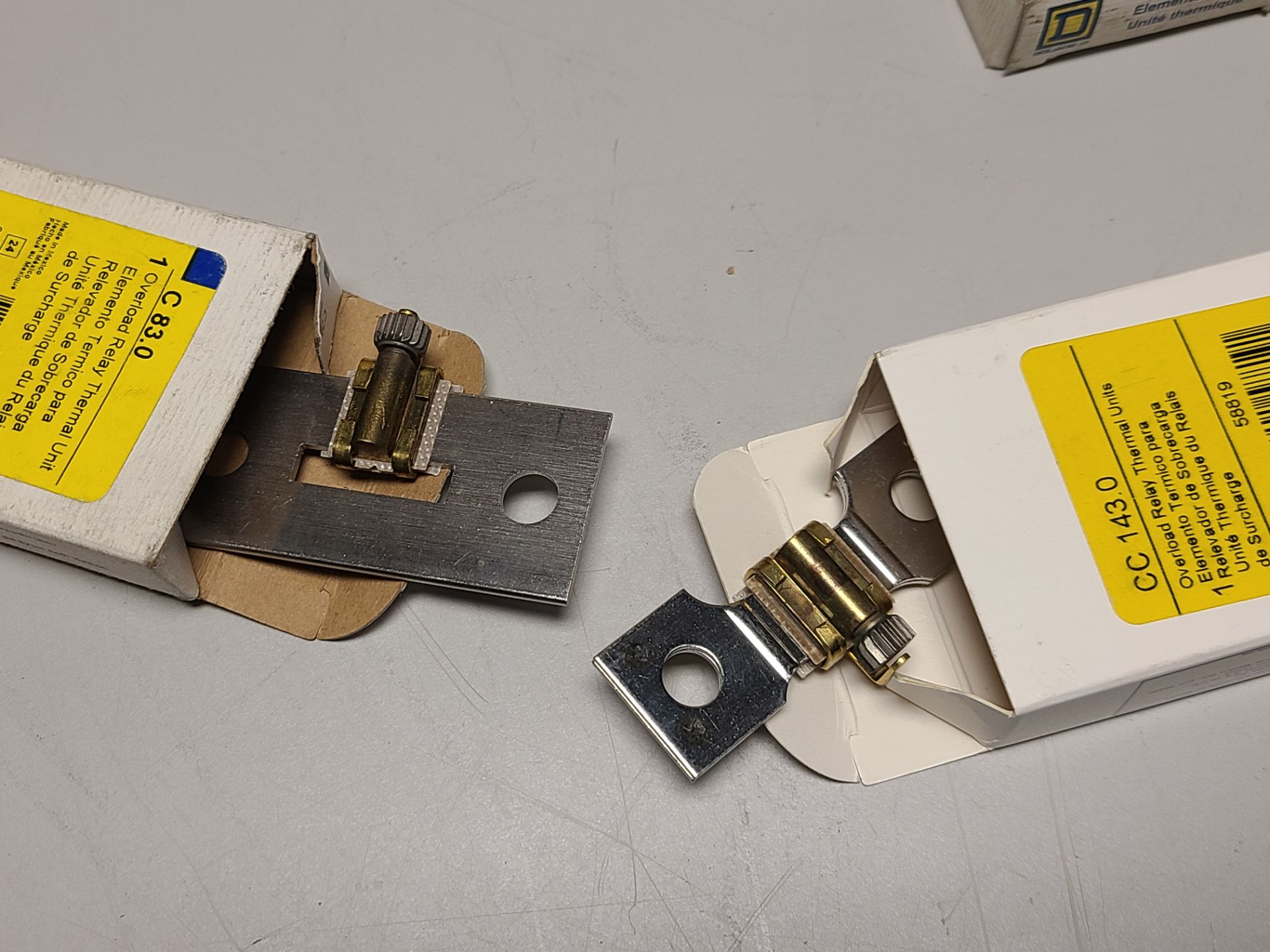 LOT OF NEW SQUARE D OVERLOAD RELAY THERMAL UNITS - Image 2 of 2