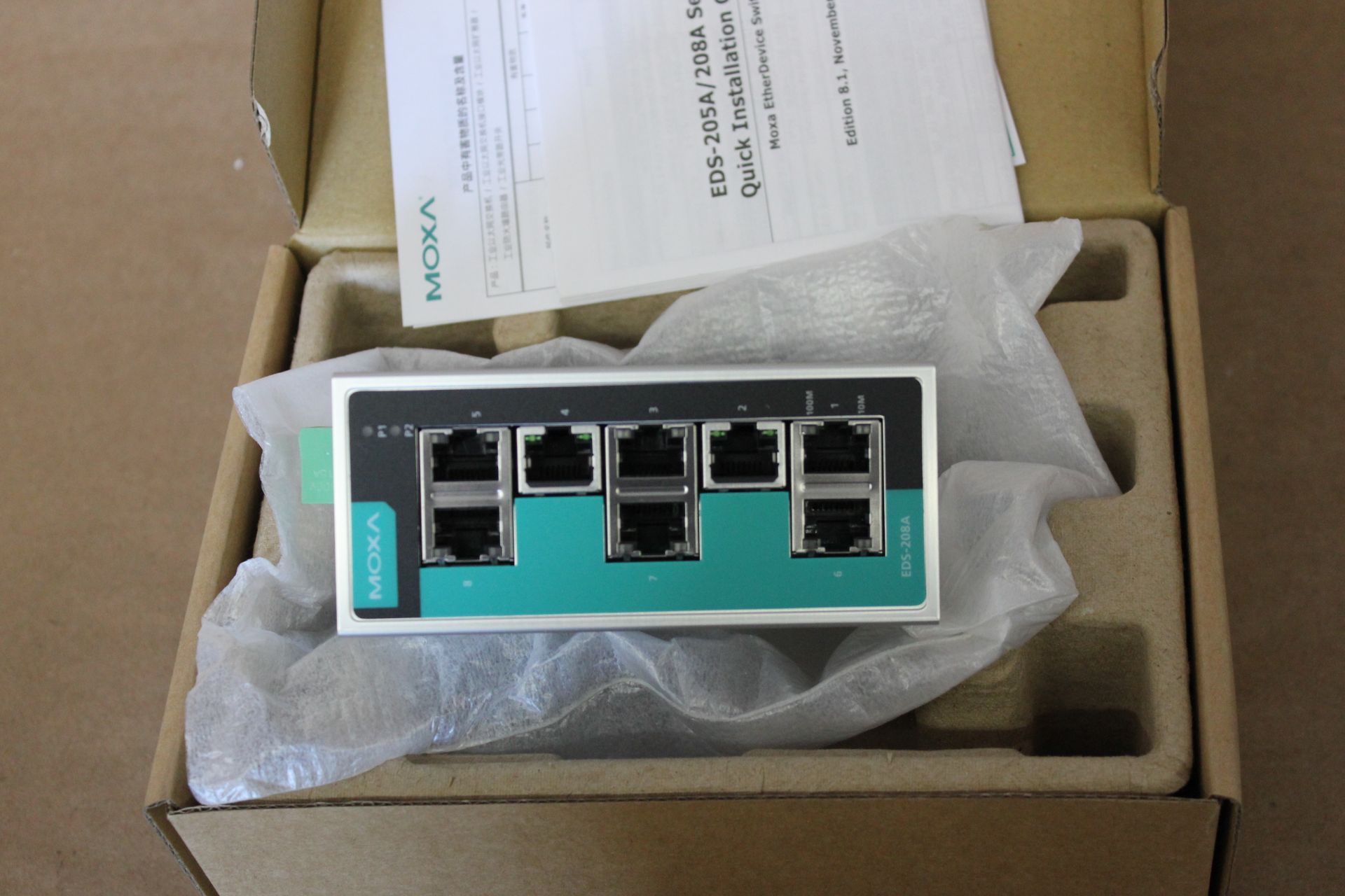 NEW MOXA INDUSTRIAL ETHERNET SWITCH - Image 4 of 5