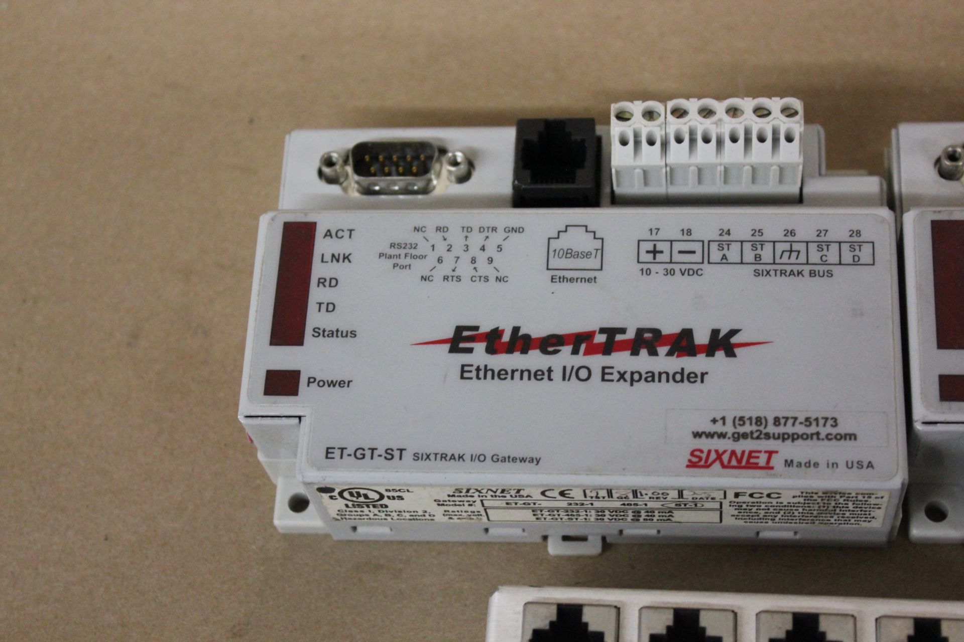 LOT OF SIXNET ETHERTRAK ETHERNET PLC MODULES - Image 3 of 4