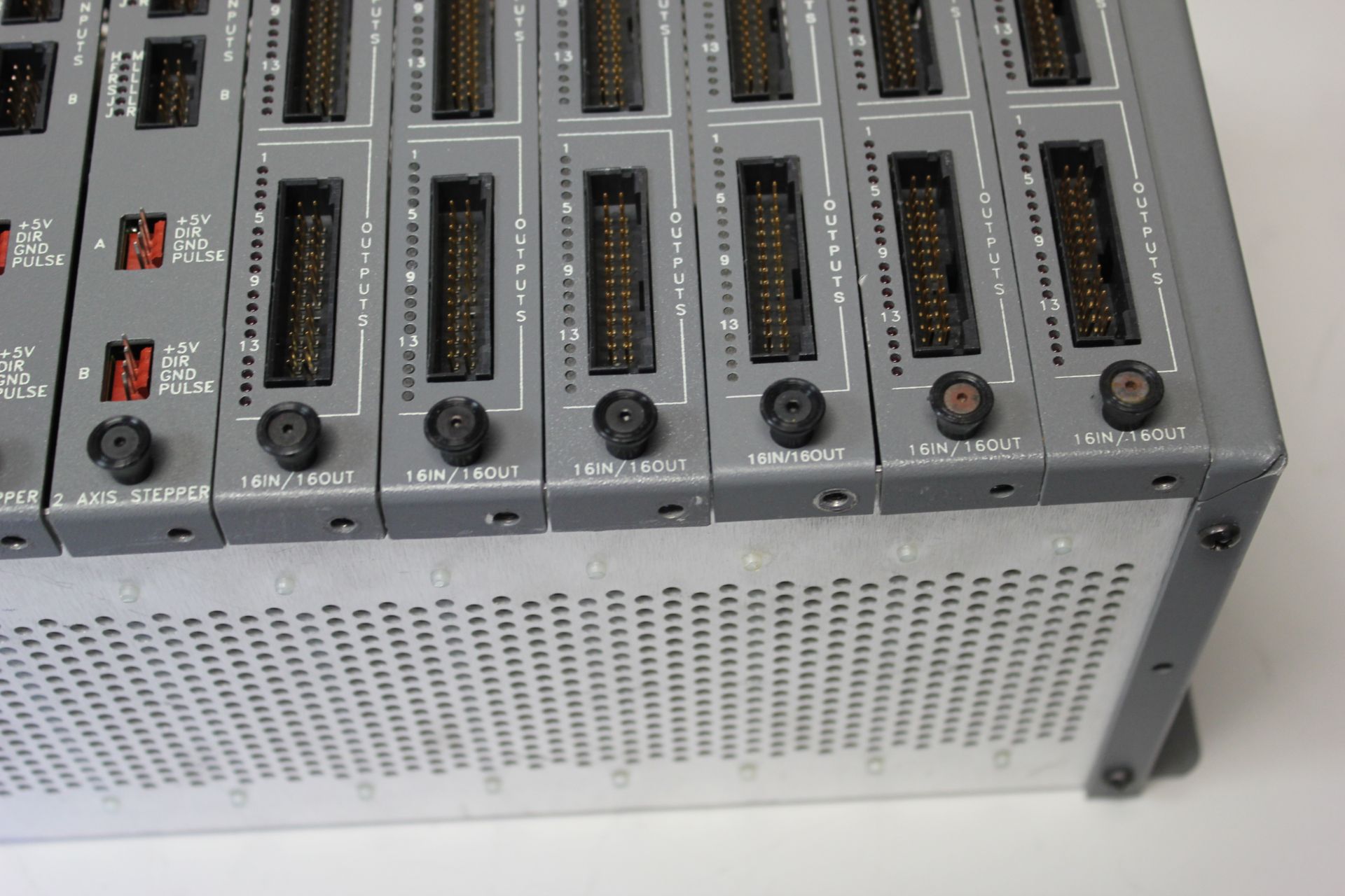 CONTROL TECHNOLOGY PLC RACK WITH 10 MODULES - Image 3 of 9