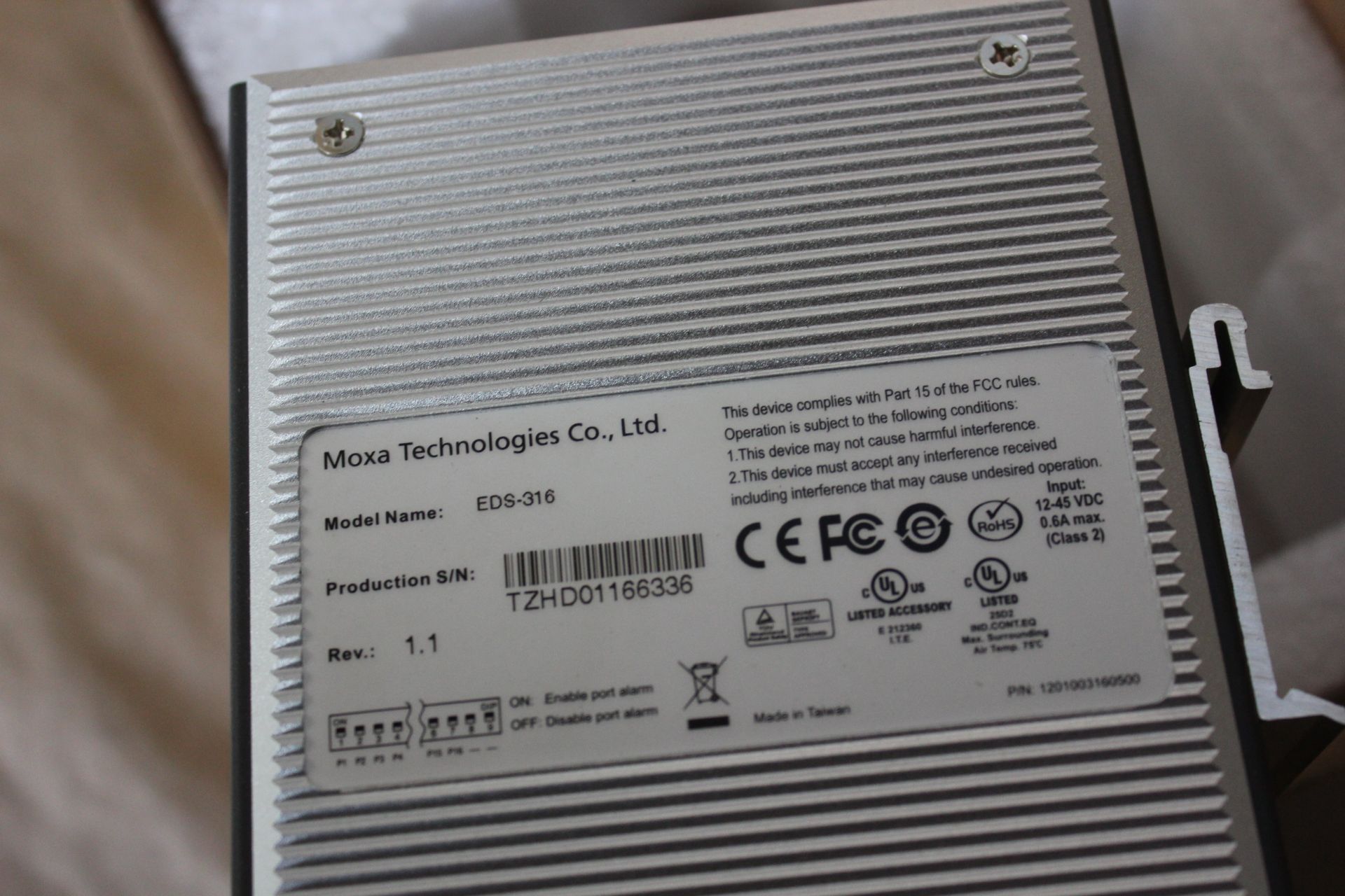 NEW MOXA INDUSTRIAL ETHERNET SWITCH - Image 5 of 5