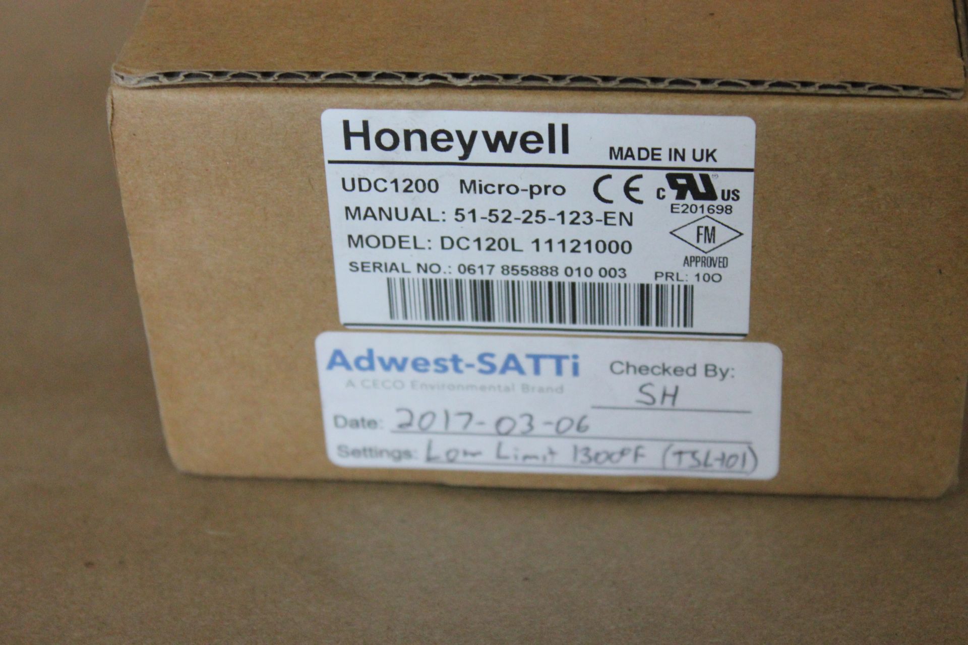 NEW HONEYWELL MICRO-PRO TEMPERATURE LIMIT CONTROLLER - Image 2 of 6