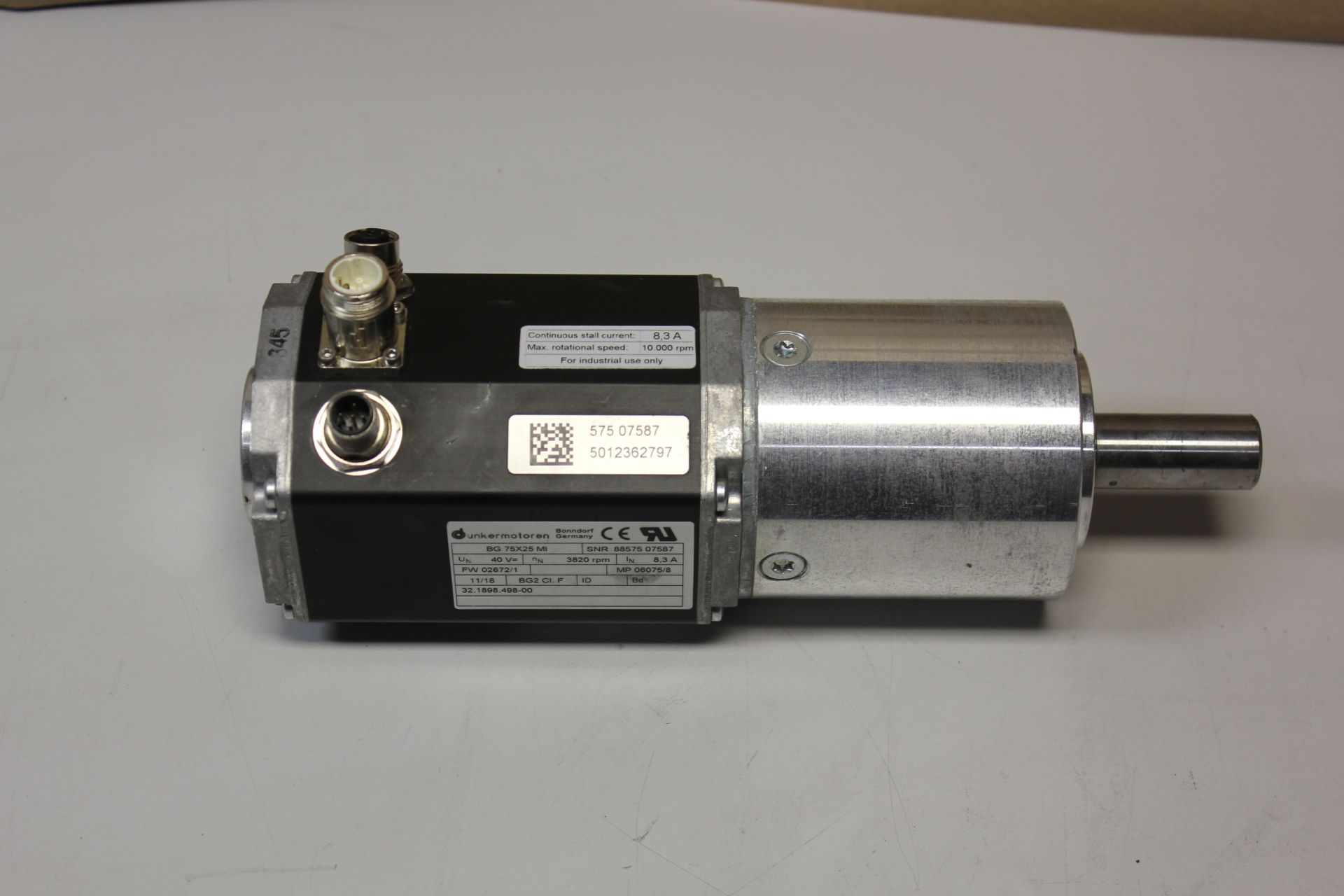 DUNKERMOTOREN BRUSHLESS DC MOTOR WITH GEARHEAD