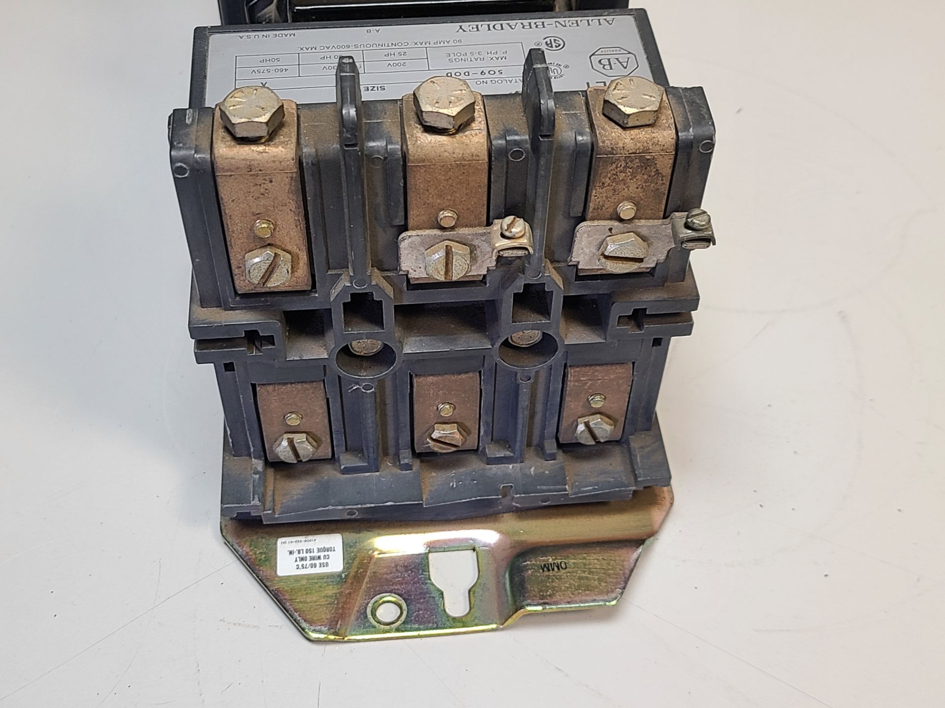 ALLEN BRADLEY STARTER WITH OVEROAD RELAY - Image 7 of 7