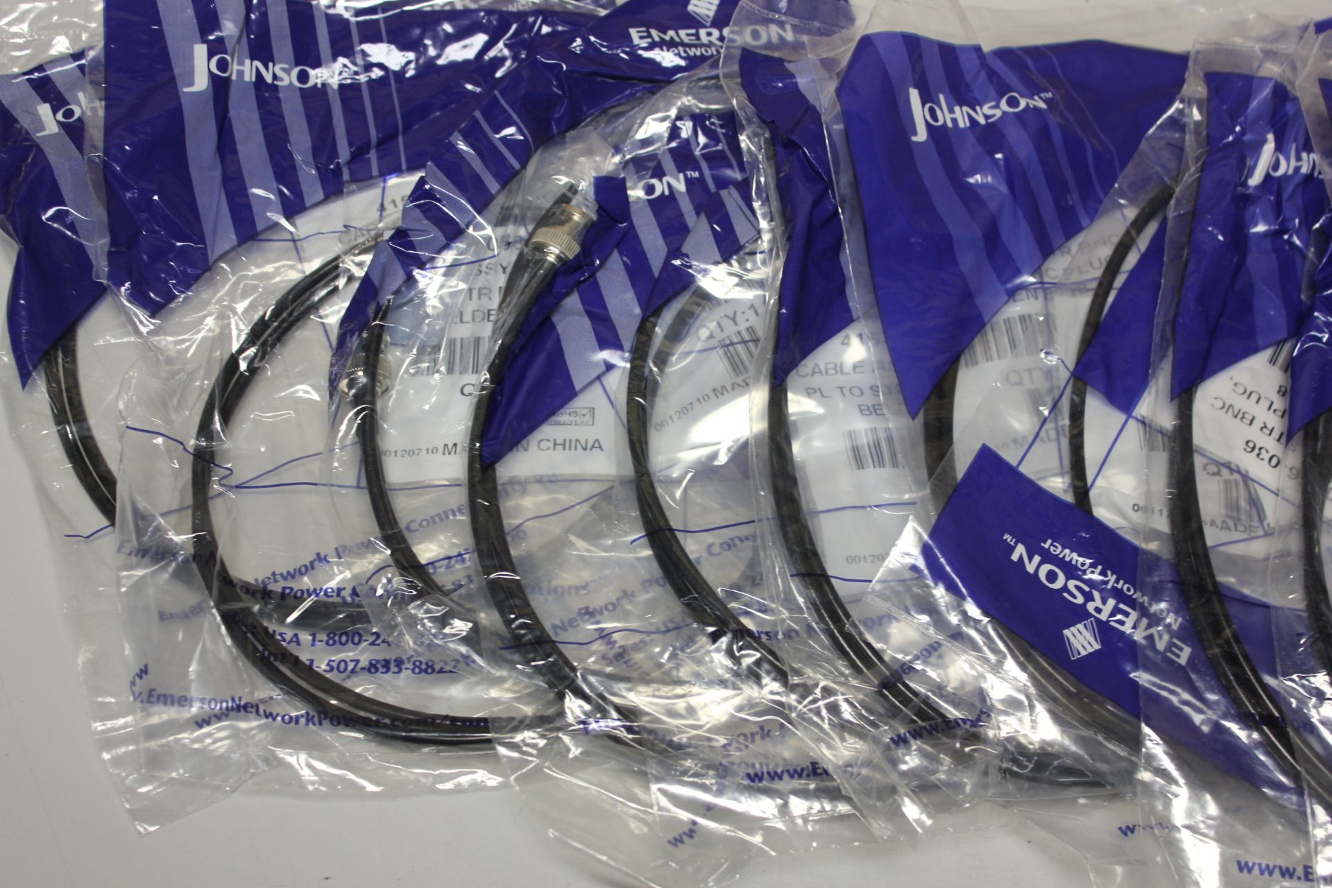 LOT OF NEW JOHNSON BNC RF CABLE ASSEMBLIES - Image 2 of 6