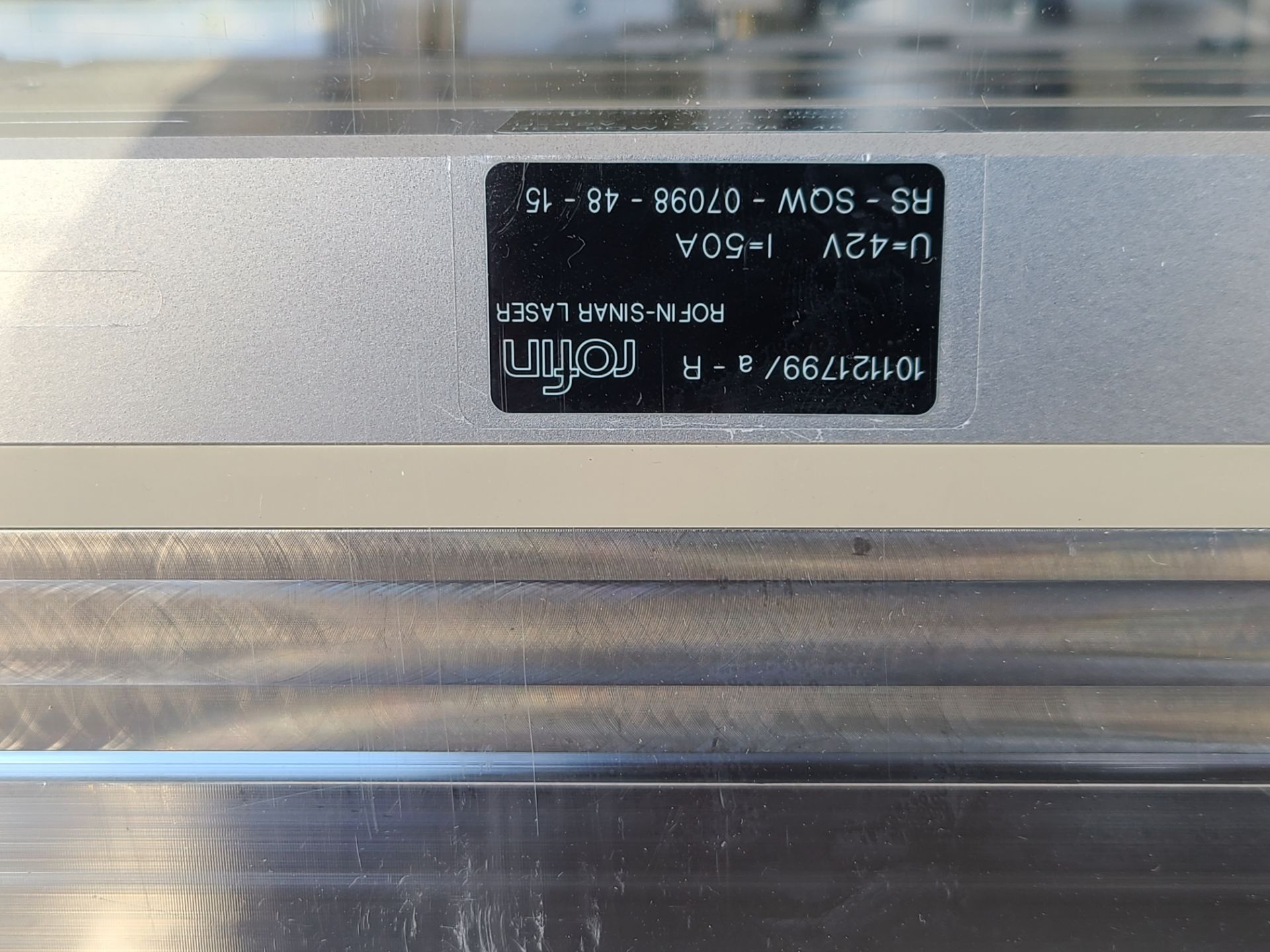 ROFIN SINAR DQ X80 DIODE PUMPED SOLID STATE LASER EDGE DELETION YAG SYSTEM - Image 37 of 84