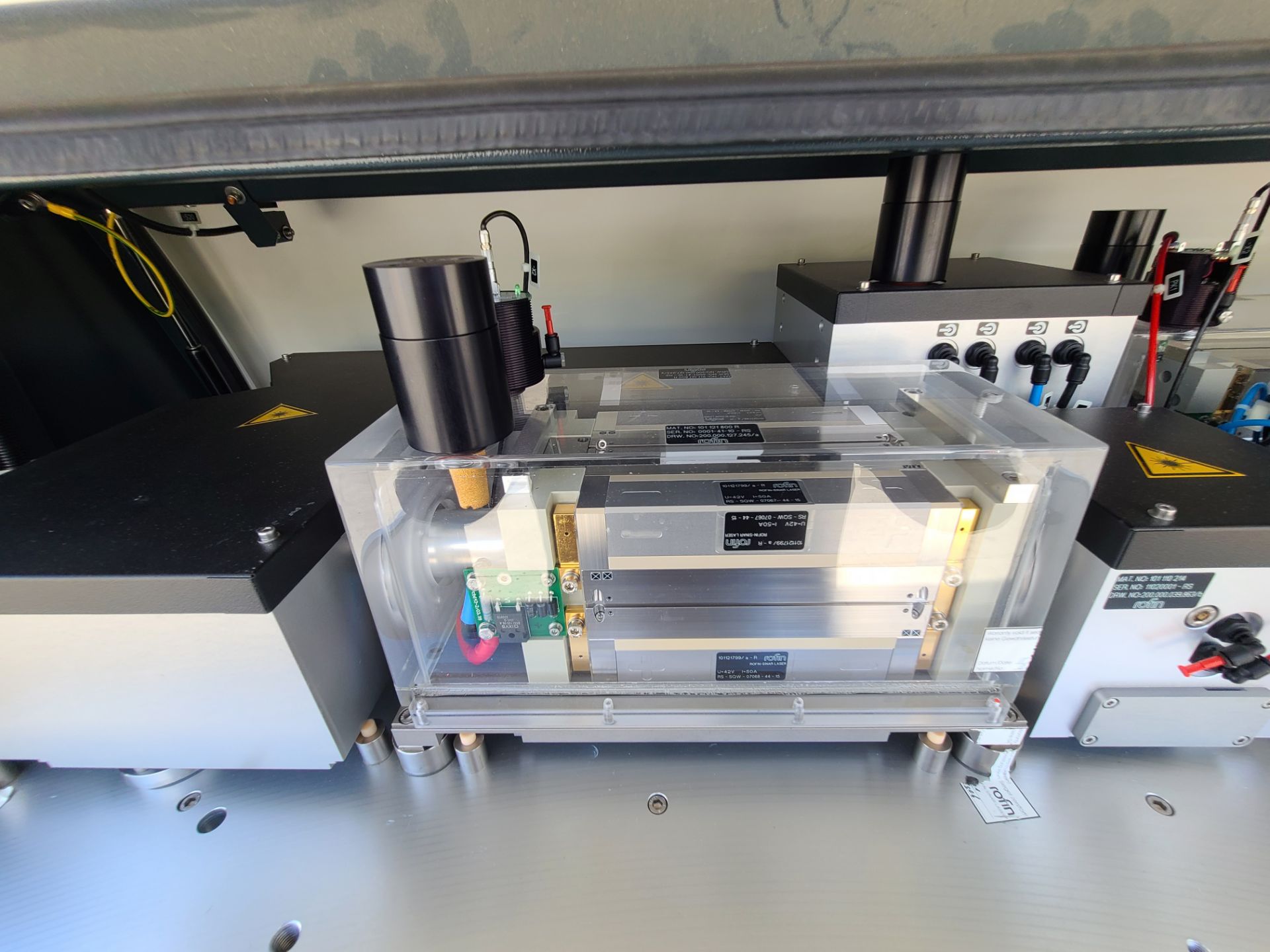 ROFIN SINAR DQ X80 DIODE PUMPED SOLID STATE LASER EDGE DELETION YAG SYSTEM - Image 21 of 84