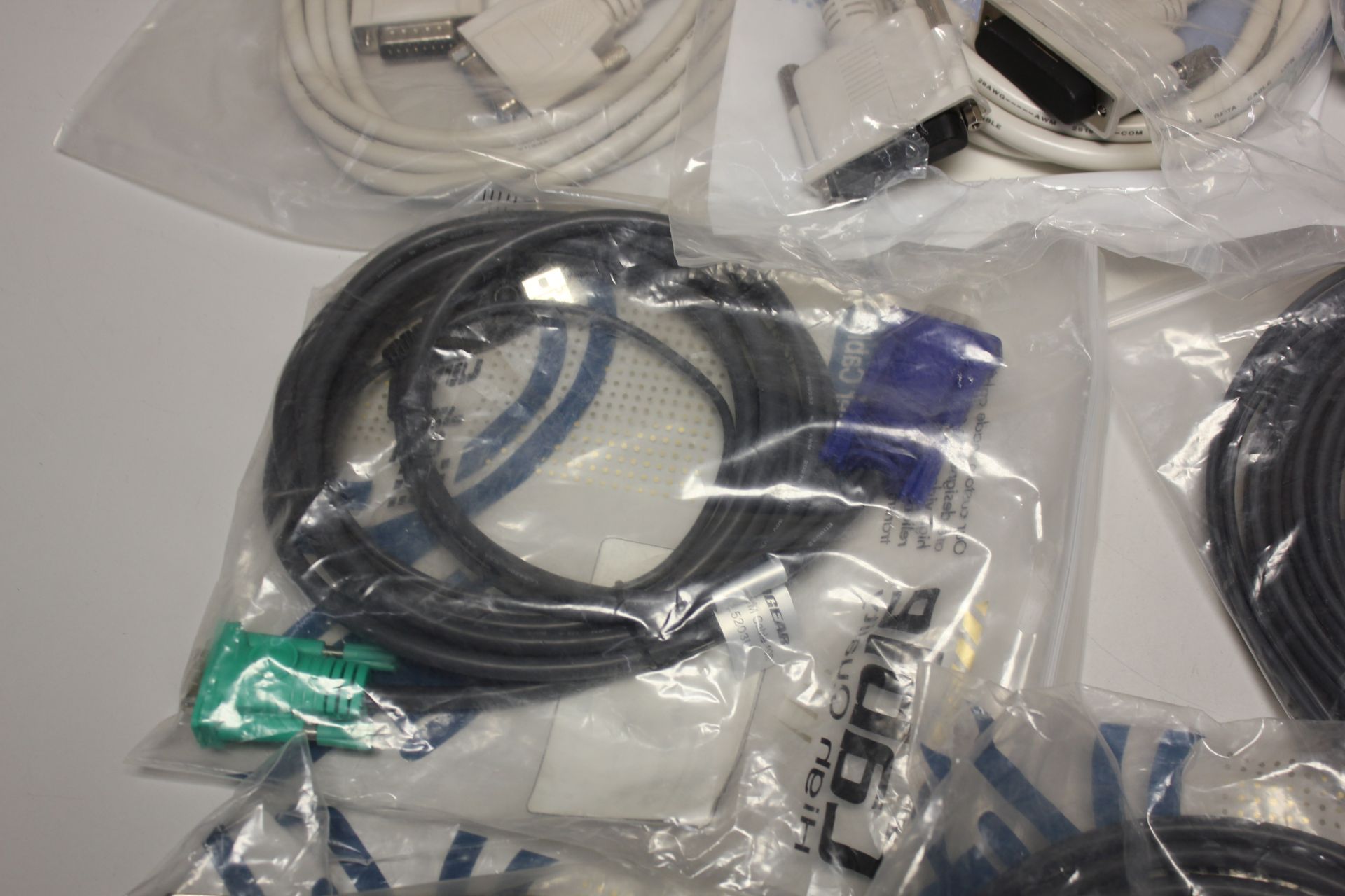 LOT OF NEW CABLES USB, KVM, PS2 - Image 8 of 11