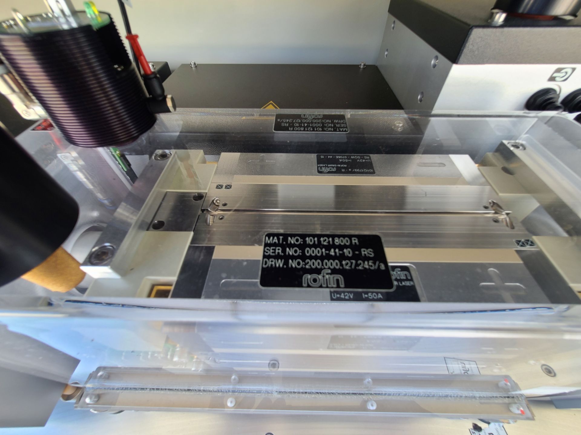 ROFIN SINAR DQ X80 DIODE PUMPED SOLID STATE LASER EDGE DELETION YAG SYSTEM - Image 22 of 84