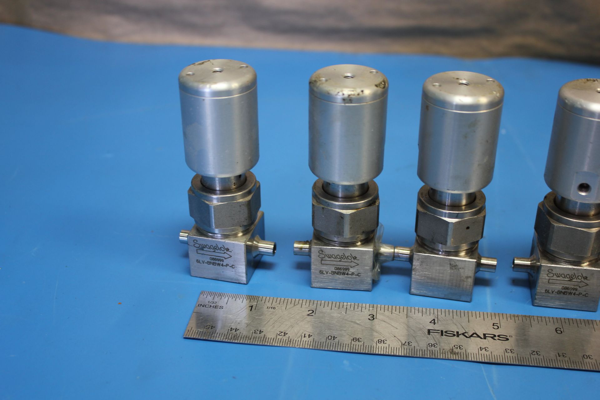 LOT OF 9 SWAGELOK VALVES 6LV-BNBW4-P-C - Image 3 of 5