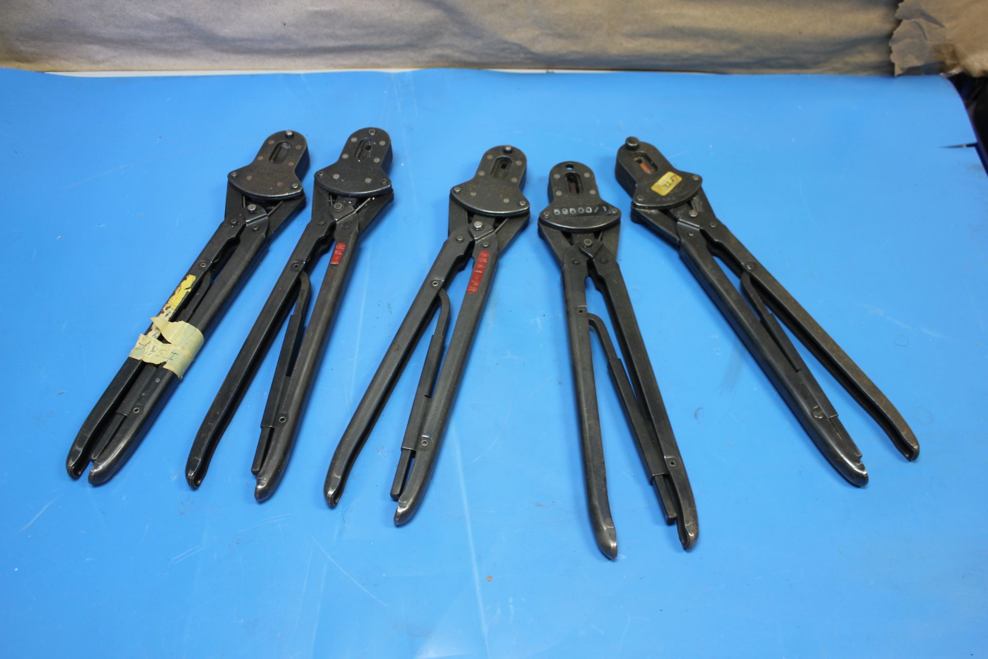 LOT OF 5 AMP CRIMPER TOOLS