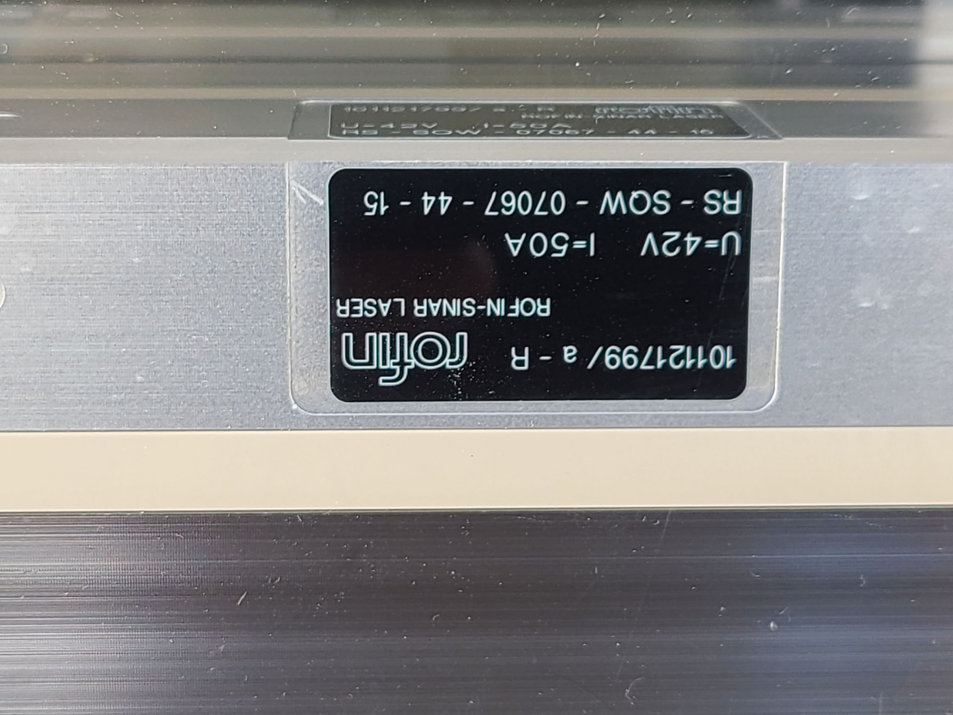 ROFIN SINAR DQ X80 DIODE PUMPED SOLID STATE LASER EDGE DELETION YAG SYSTEM - Image 23 of 84