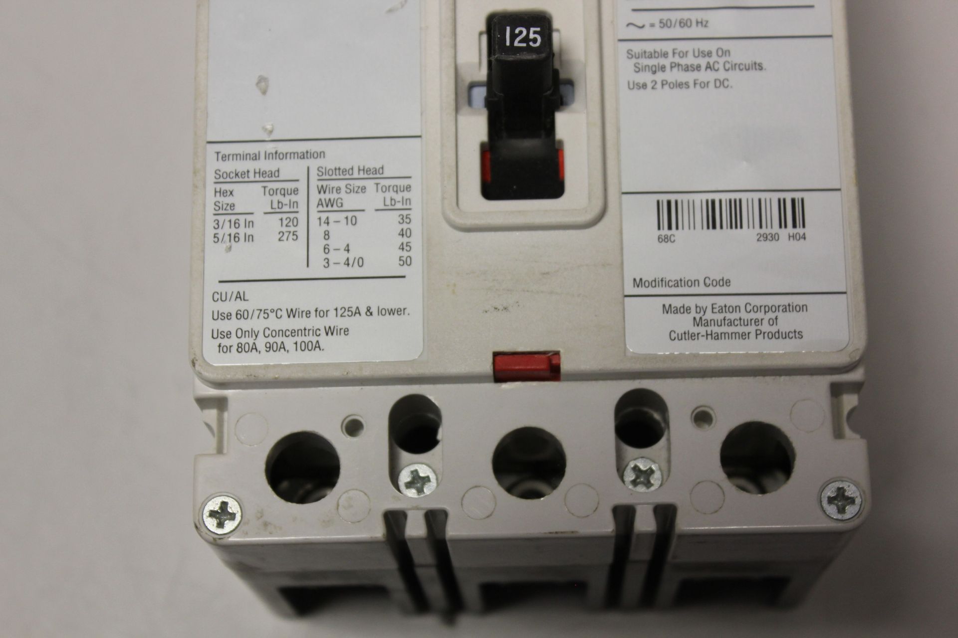 AUTOMATION DIRECT CIRCUIT BREAKER - Image 4 of 6