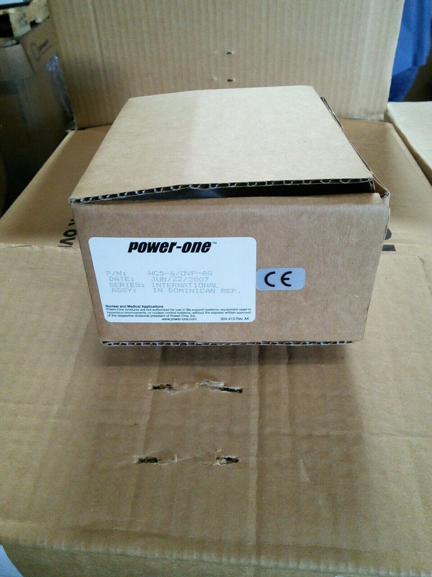 NEW POWER ONE 5VDC 6A AUTOMATION POWER SUPPLY