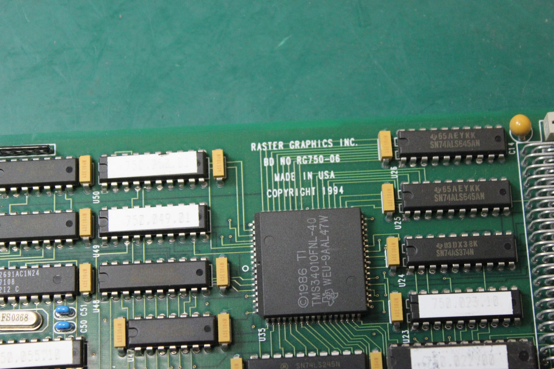 RASTER INDUSTRIAL VME GRAPHICS CONTROLLER BOARD - Image 3 of 3