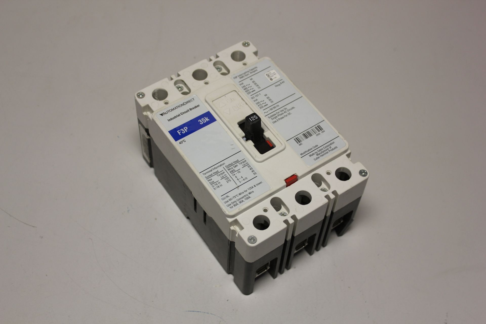 AUTOMATION DIRECT CIRCUIT BREAKER