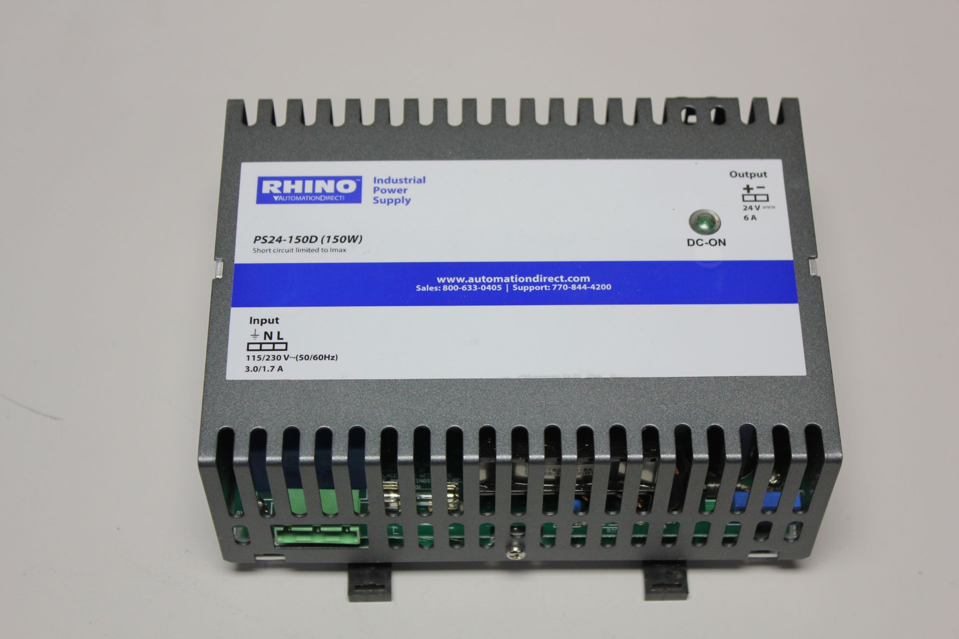 AUTOMATION DIRECT RHINO INDUSTRIAL POWER SUPPLY