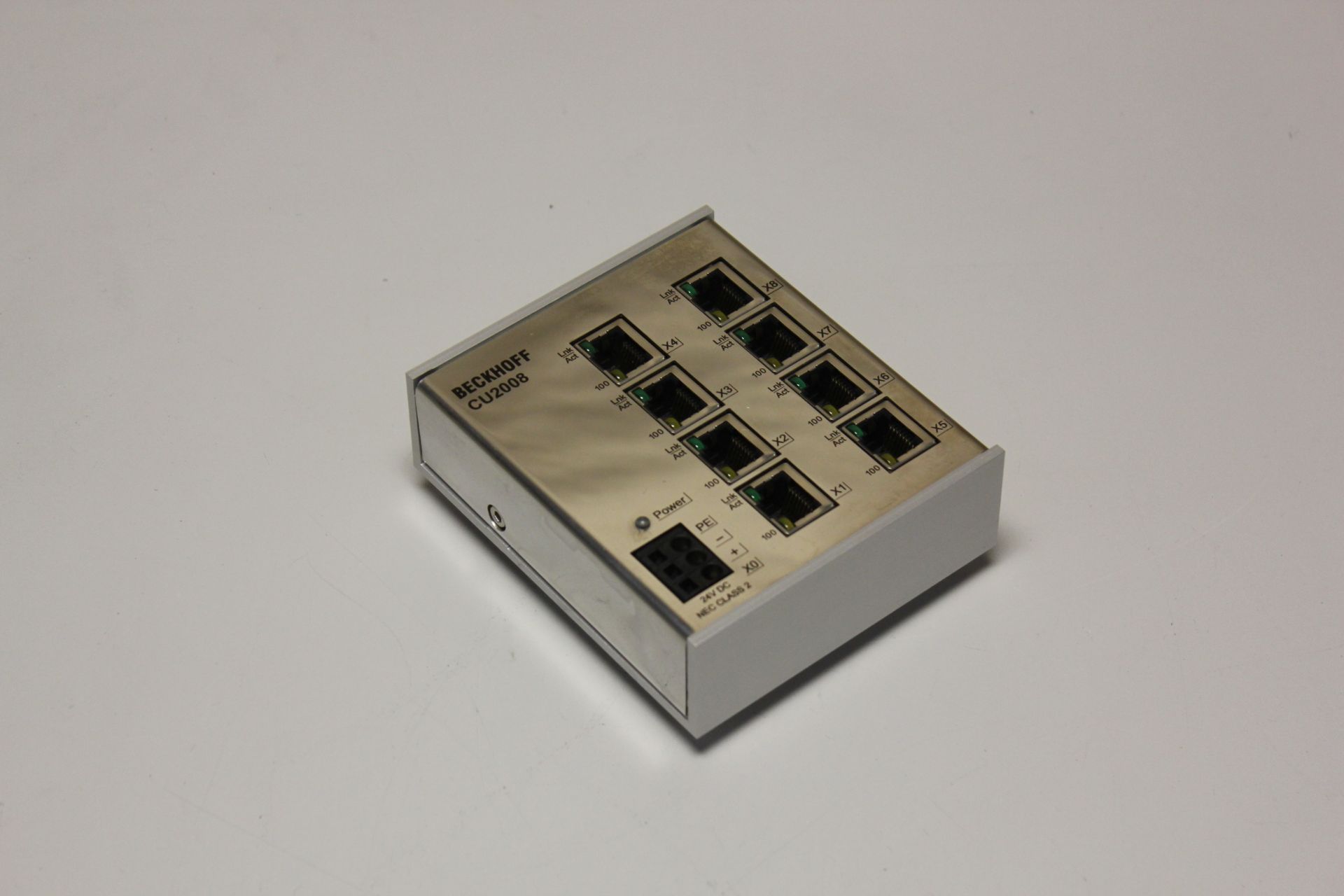 BECKHOFF 8 PORT INDUSTRIAL ETHERNET SWITCH