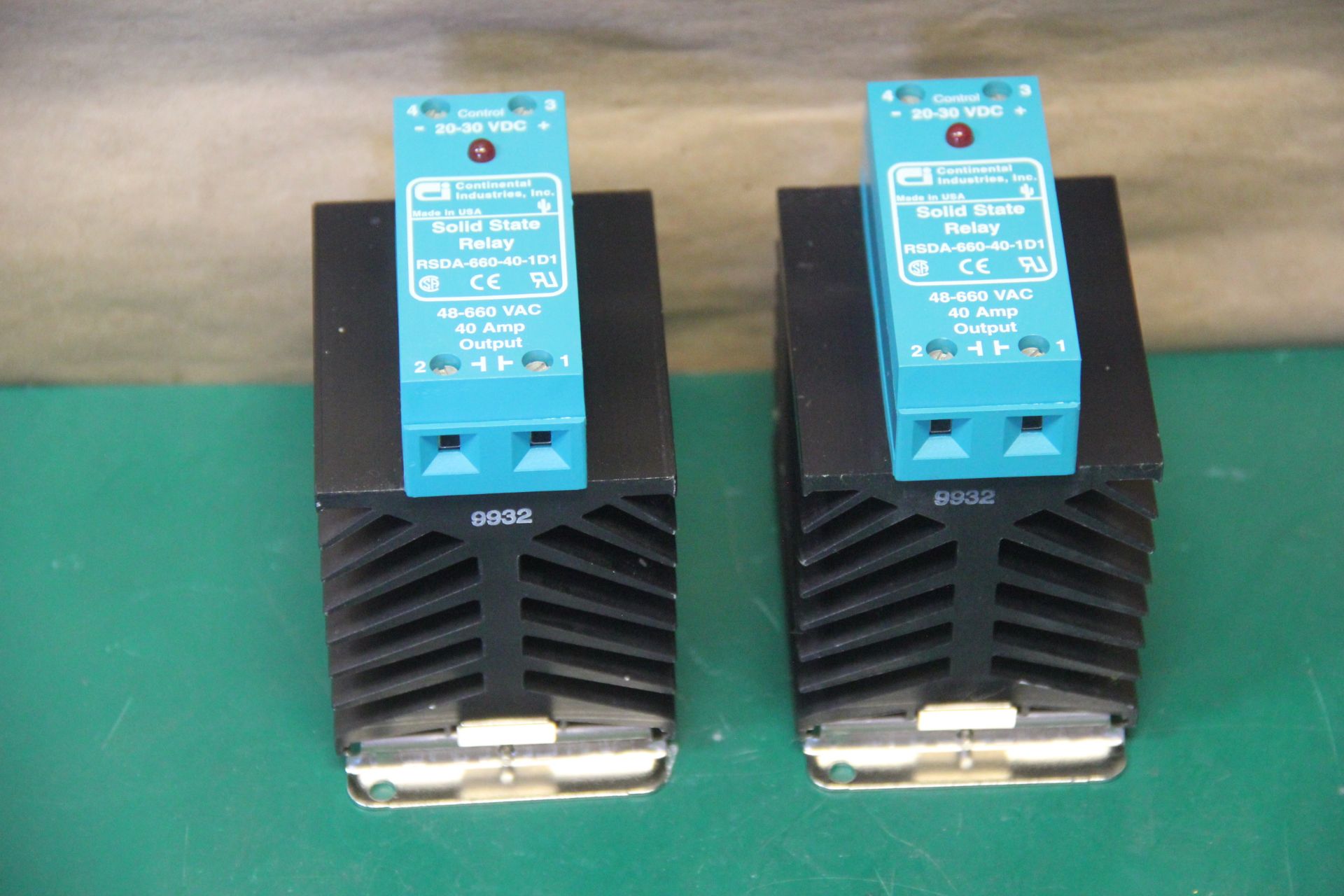 CONTINENTAL INDUSTRIES SOLID STATE RELAYS