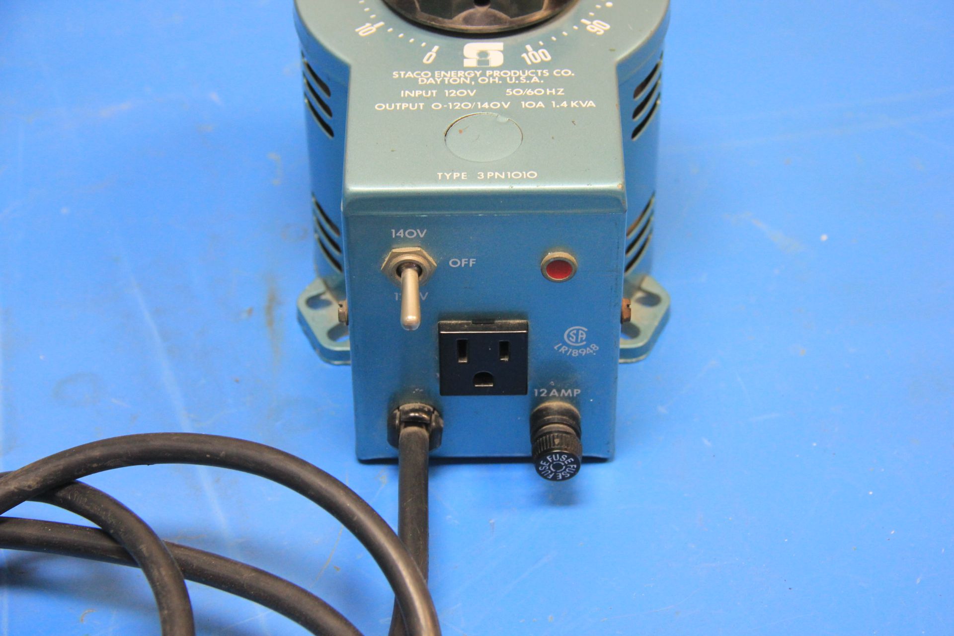 STACO VARIABLE AUTO TRANSFORMER - Image 5 of 8