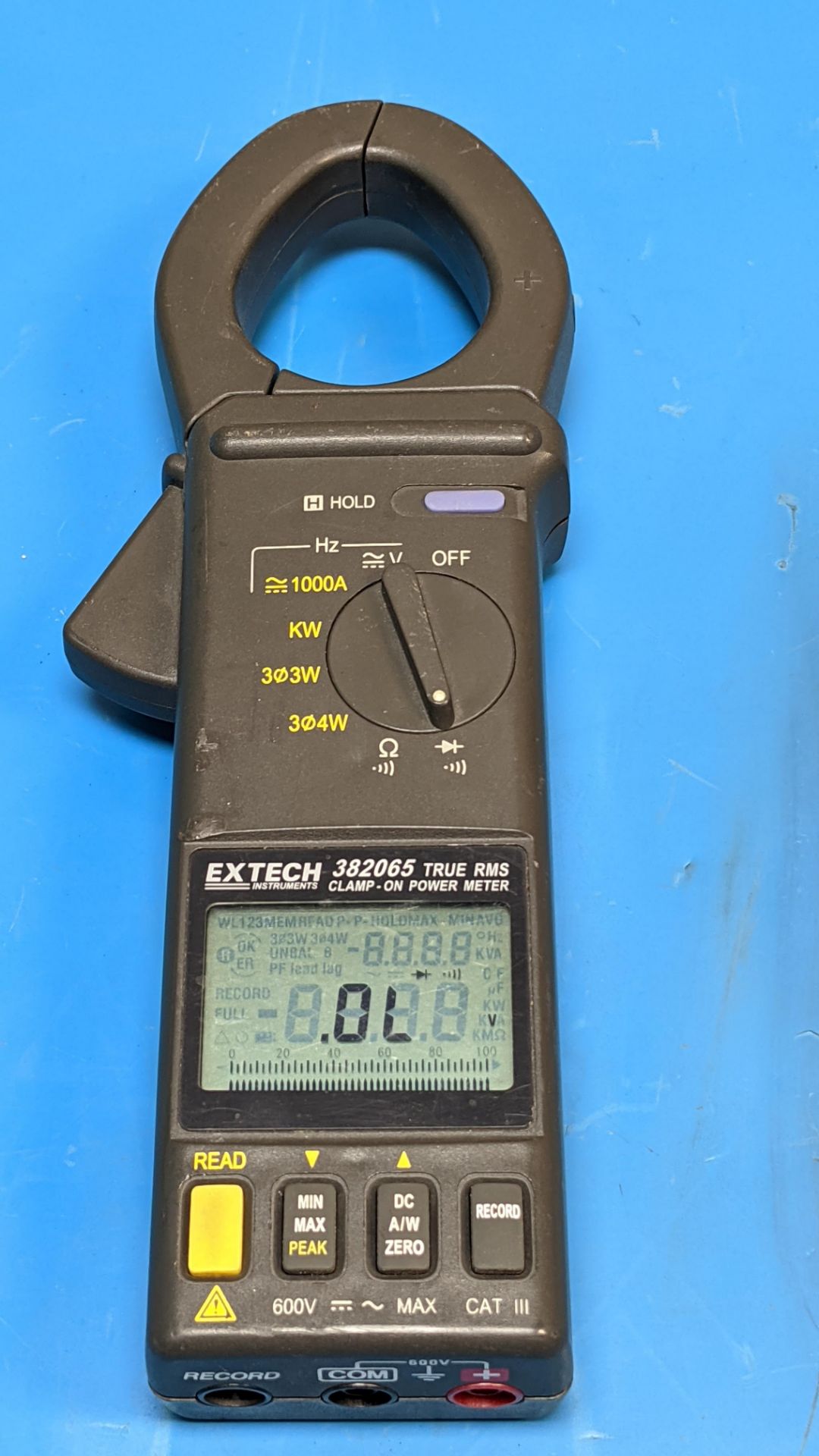 EXTECH 382065 TRUE RMS POWER METER