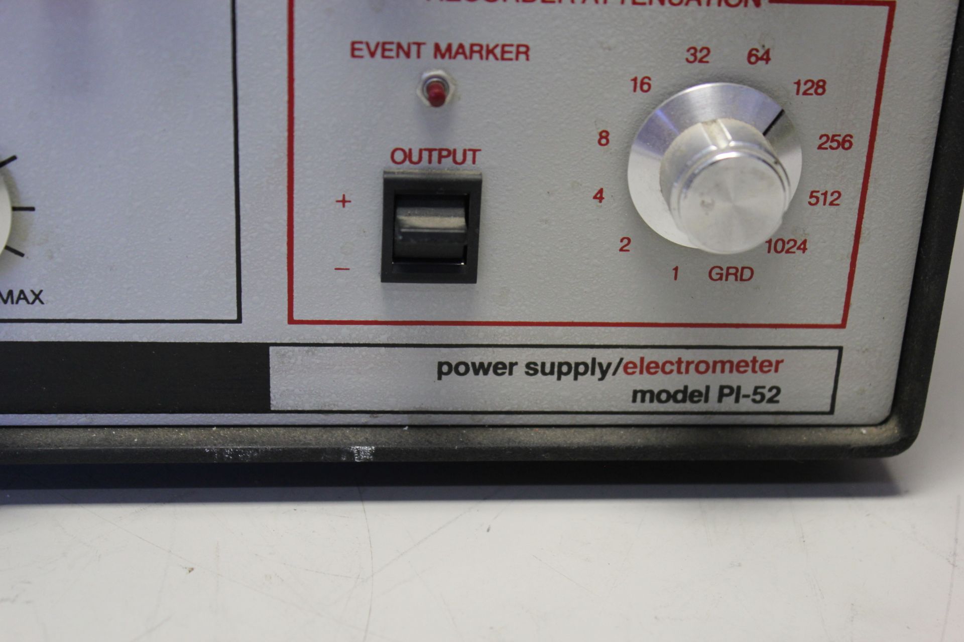 NHU POWER SUPPLY/ ELECTROMETER MODEL PLP-52 - Image 3 of 7