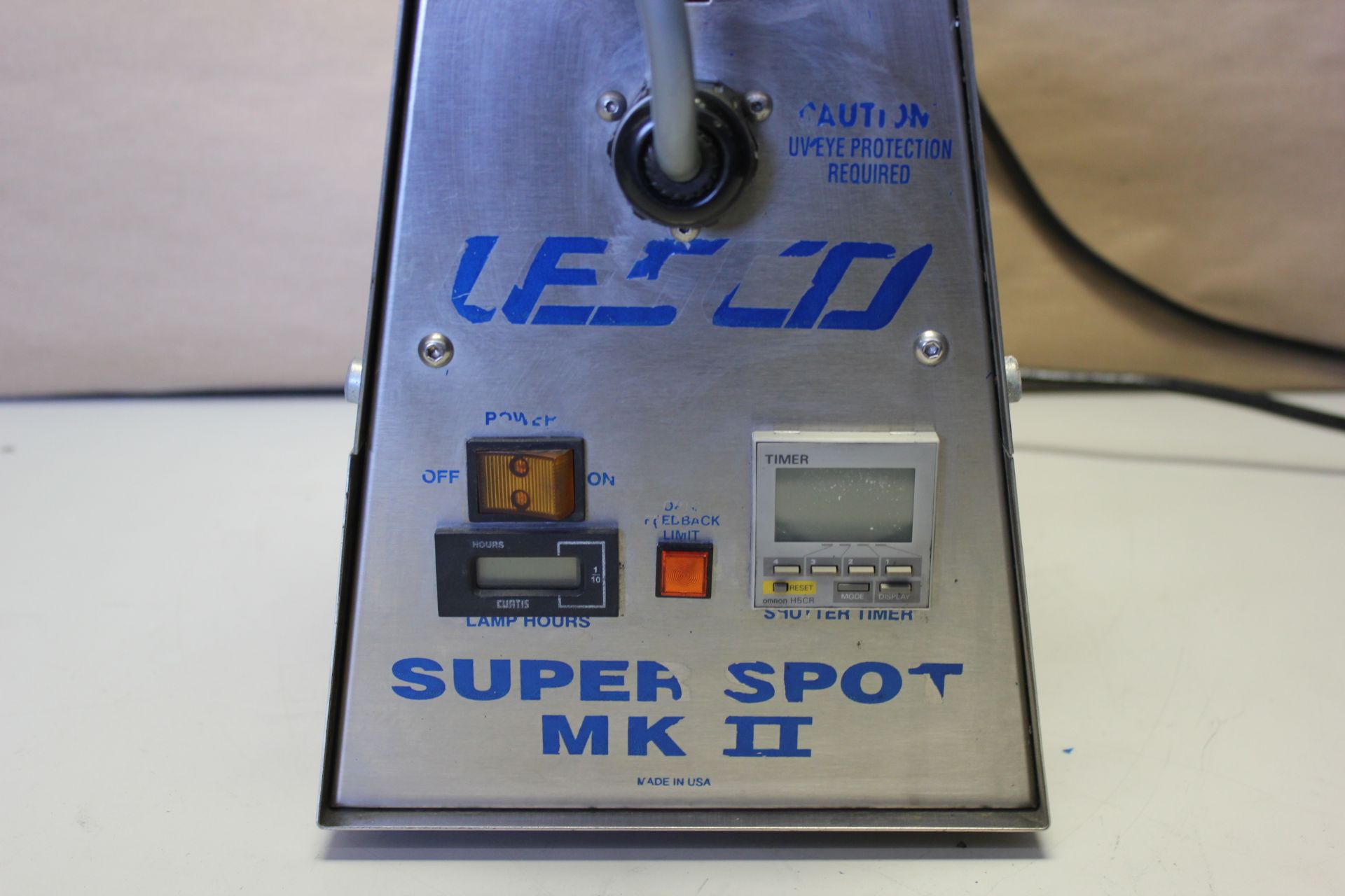 LESCO SUPER SPOT MK II UV CURING SYSTEM - Image 2 of 5