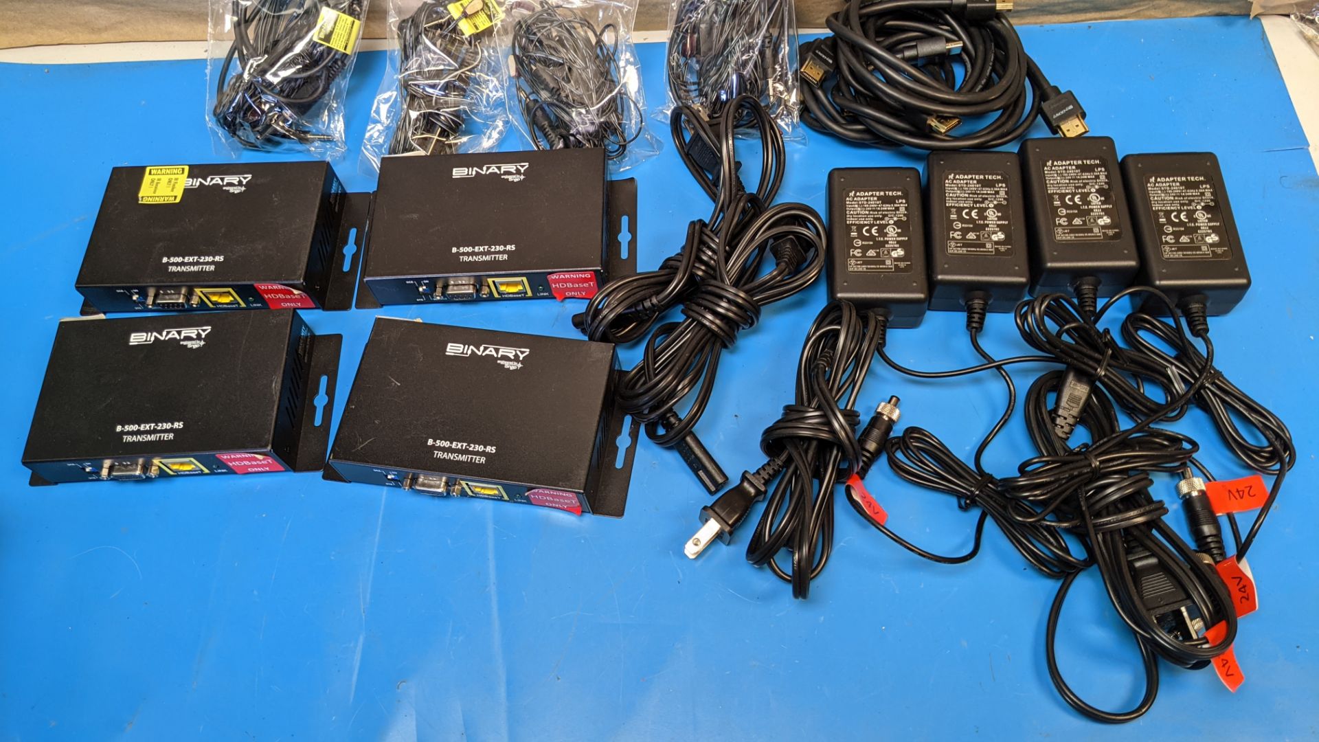 LOT OF BINARY HDMI HDBaseT EXTENDERS