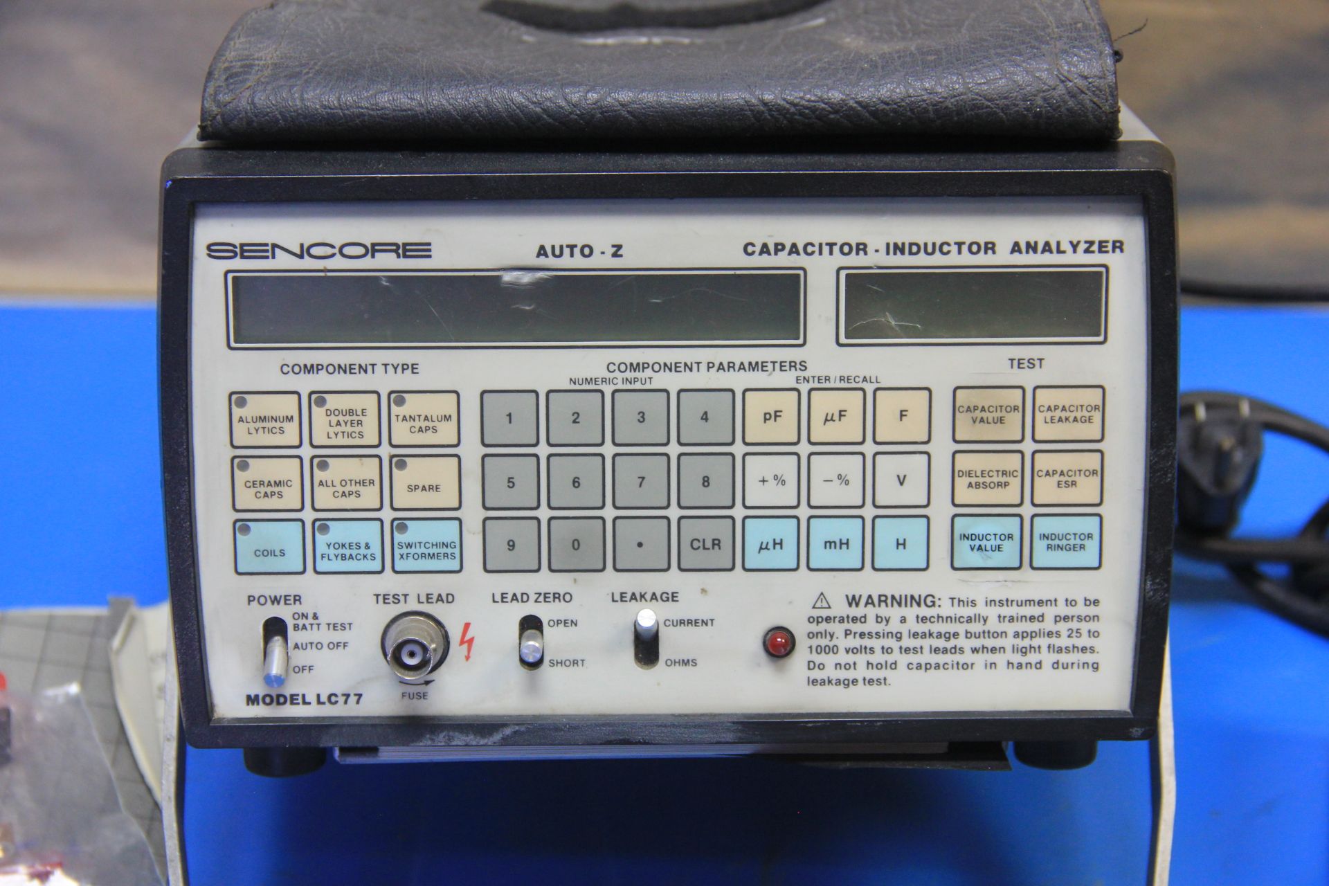 SENCORE AUTO-Z CAPACITOR INDUCTOR ANALYZER - Image 3 of 15