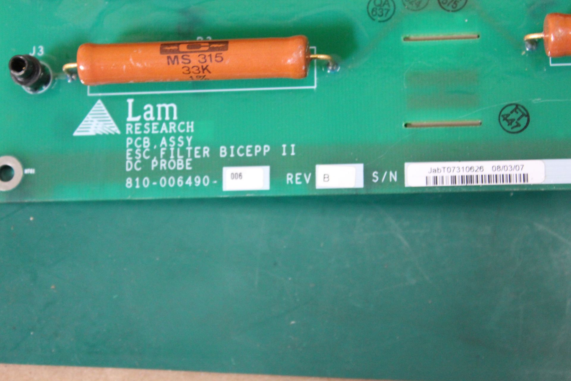 LOT OF LAM RESEARCH CIRCUIT BOARDS - Image 6 of 10