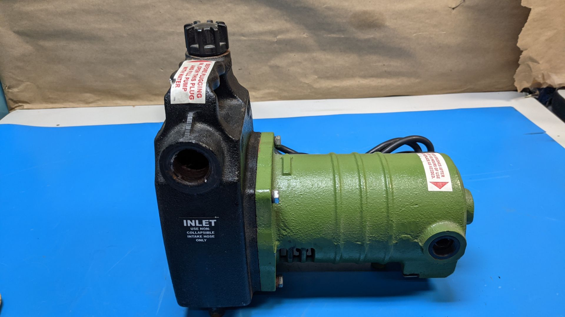 DRUMMOND 1/2 HP NON-SUBMERSIBLE TRANSFER WATER PUMP - Image 2 of 2