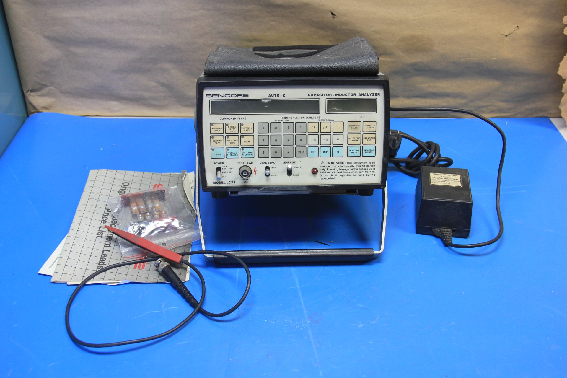 SENCORE AUTO-Z CAPACITOR INDUCTOR ANALYZER