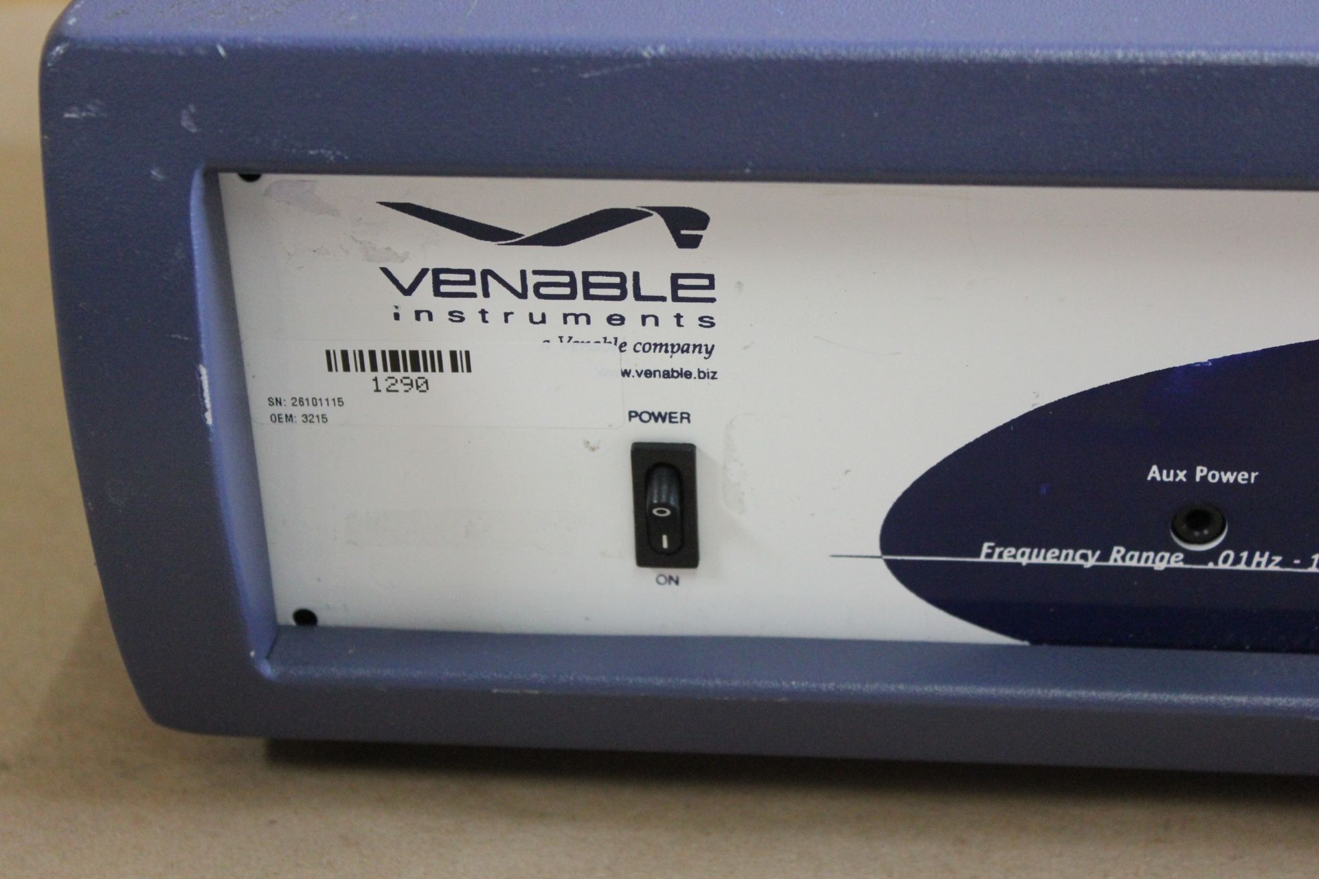VENABLE INSTRUMENTS FREQUENCY RESPONSE ANALYZER - Image 2 of 8