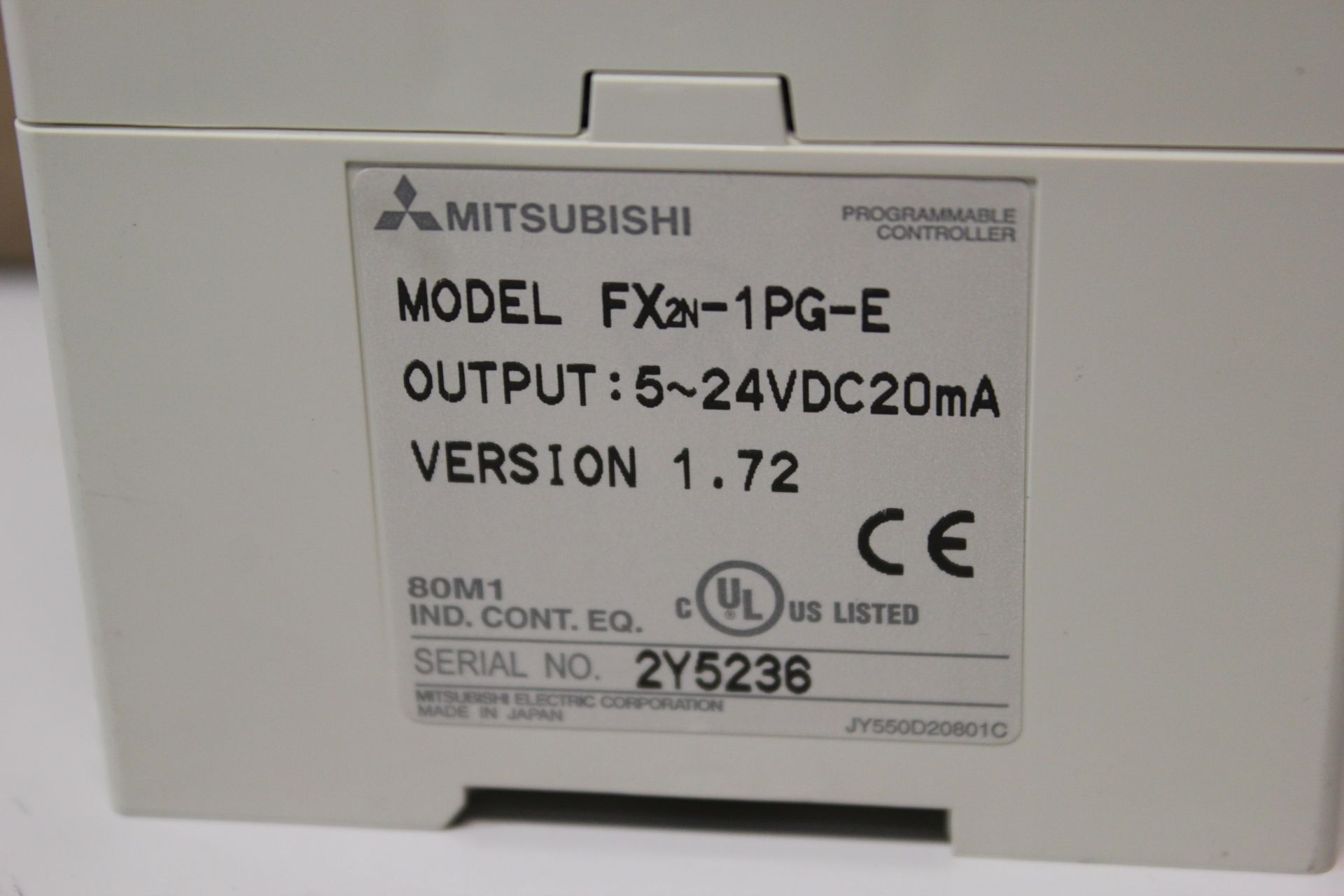 MITSUBISHI PLC MODULE - Image 2 of 3