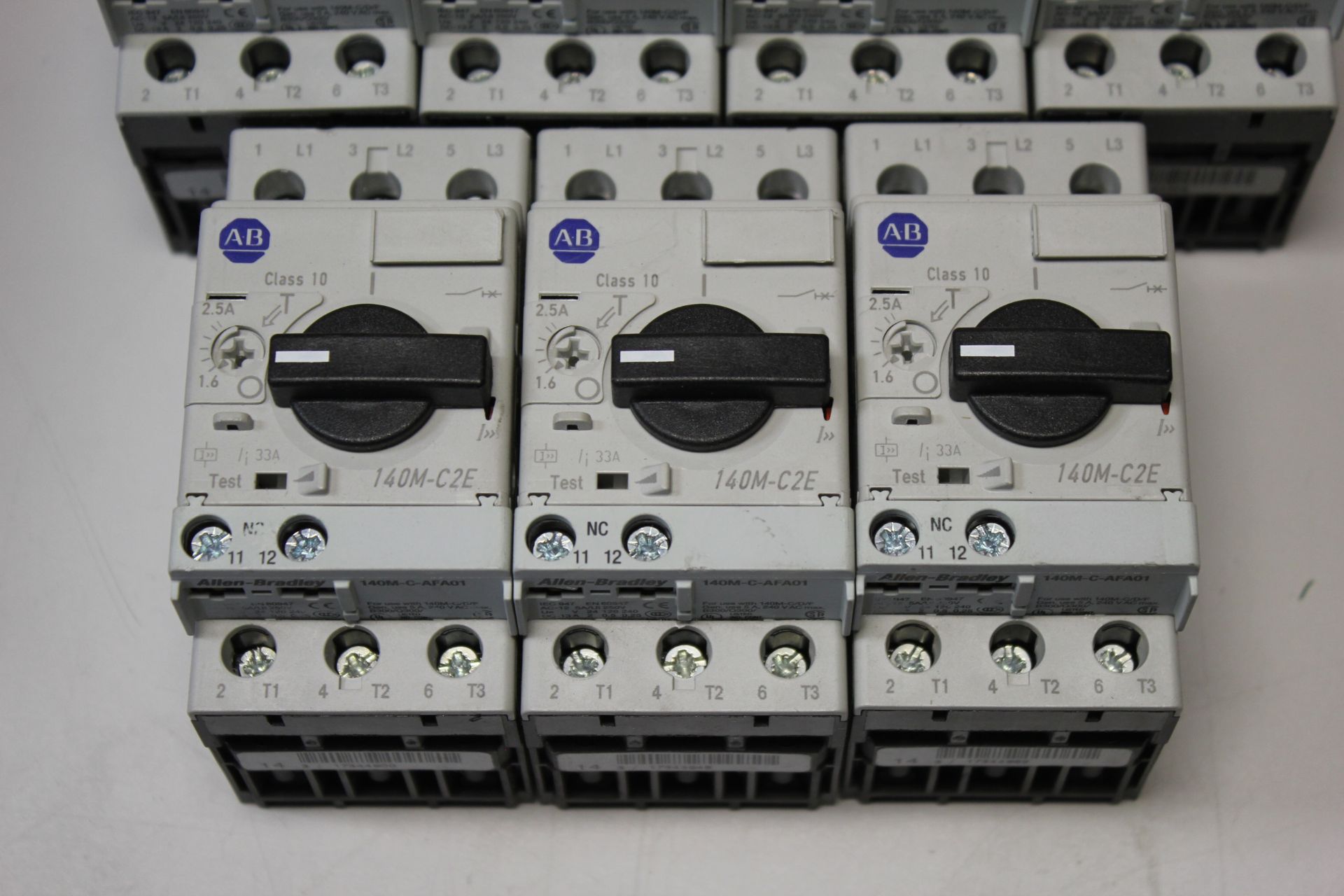 LOT OF ALLEN BRADLEY MOTOR STARTERS - Image 6 of 9