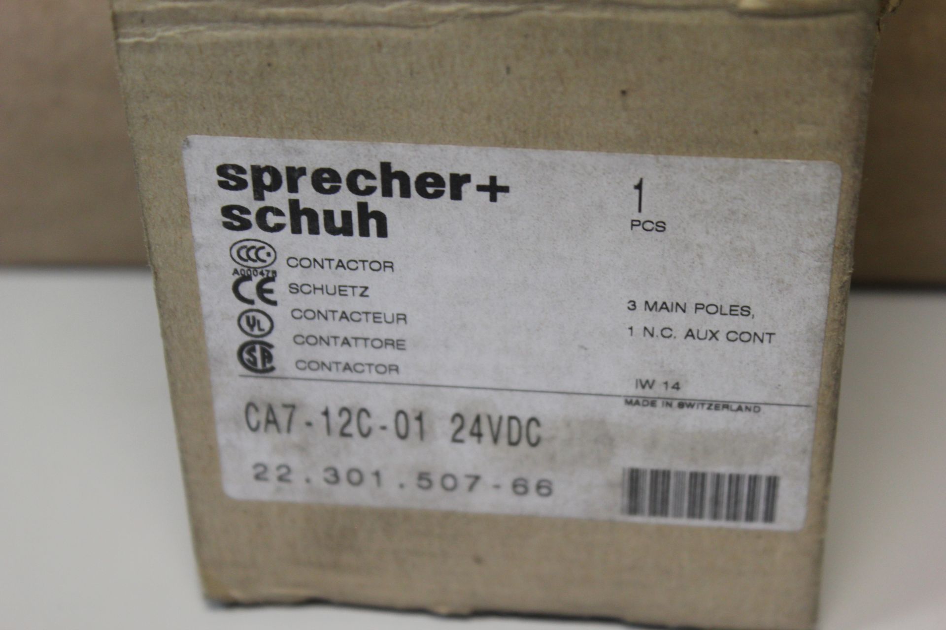 NEW SPRECHER SCHUH CONTACTOR UNIT - Image 2 of 4