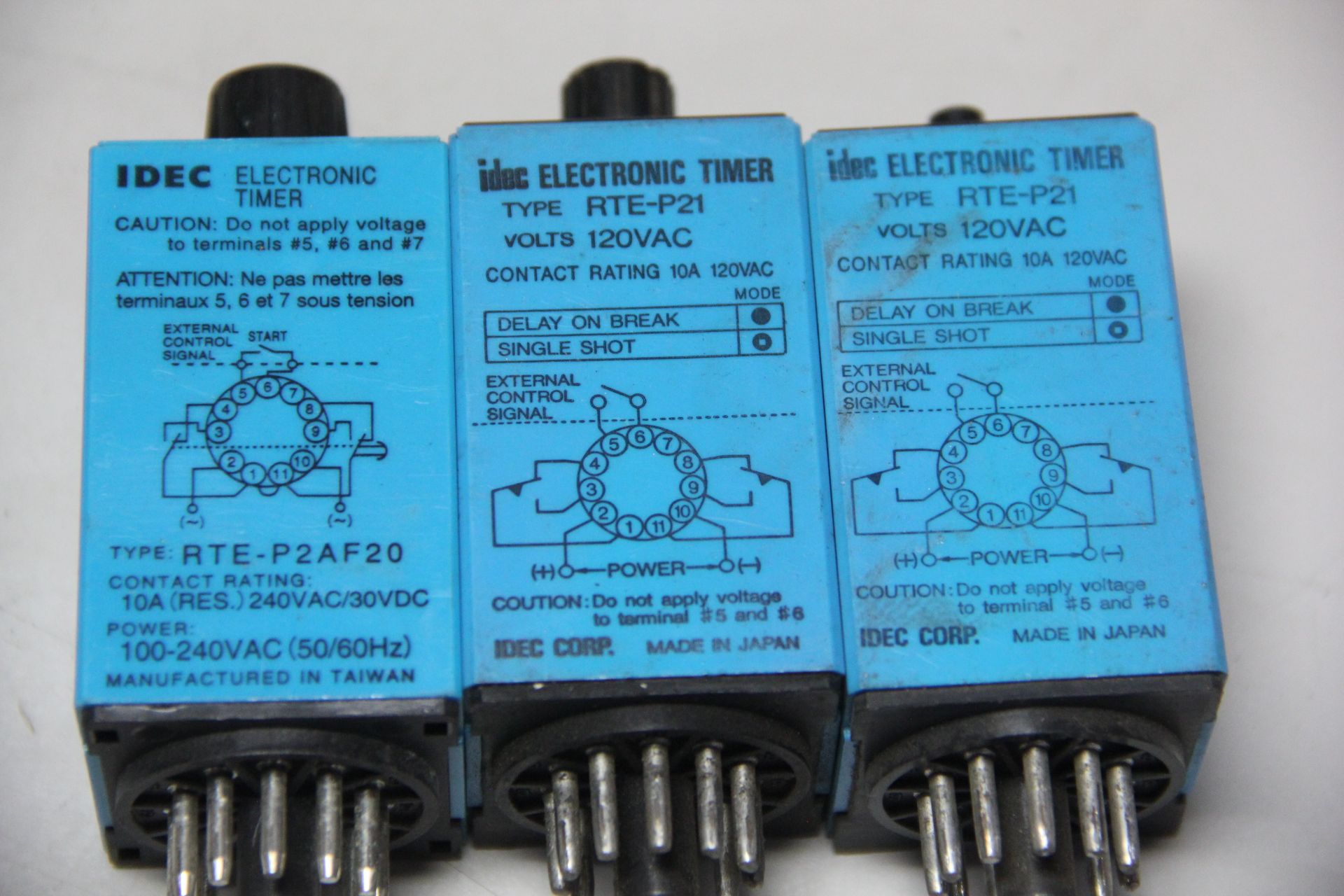 LOT OF IDEC ELECTRONIC TIMERS - Image 2 of 2