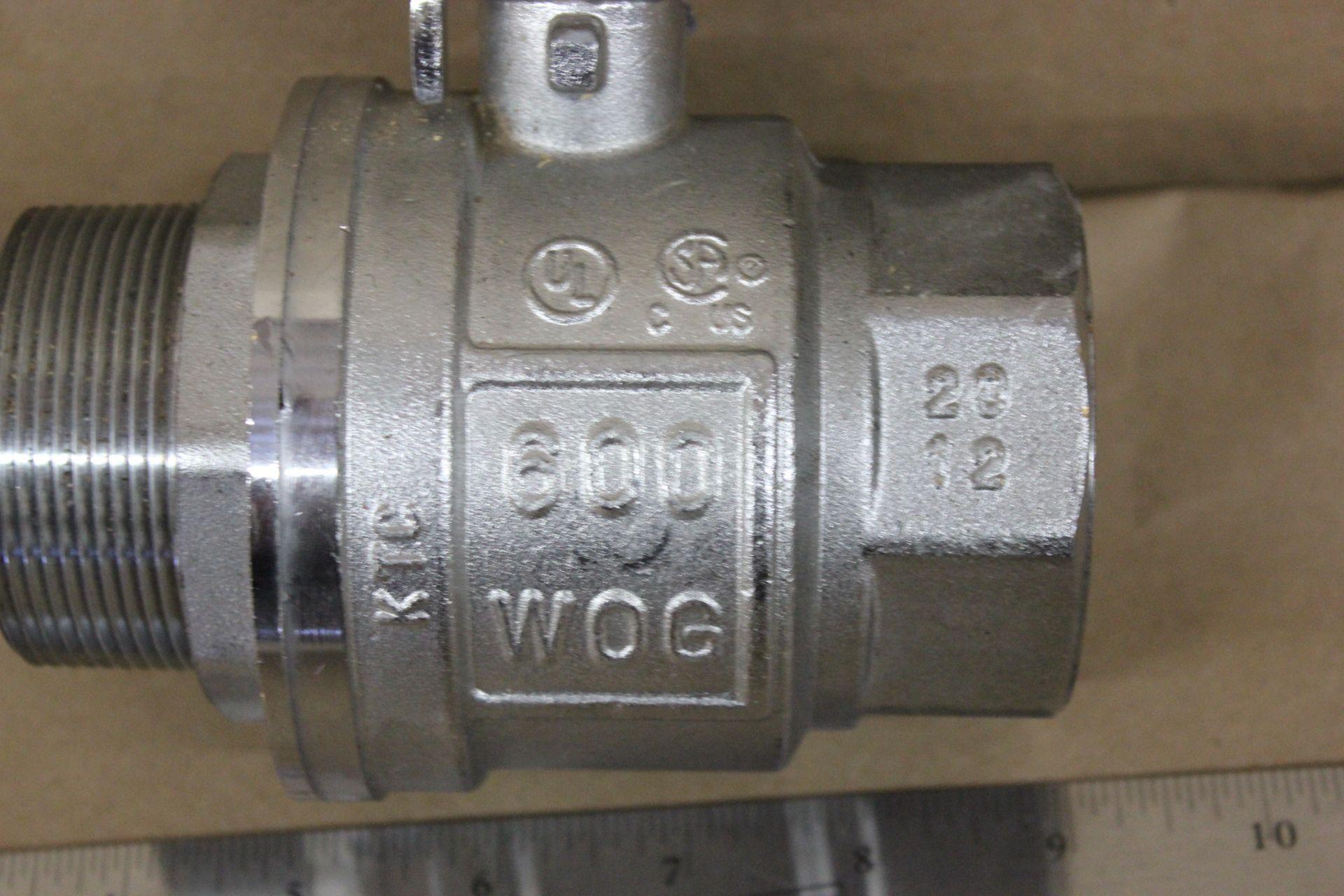 NEW CHROME PLATED 2" BRASS BALL VALVE - Image 4 of 7