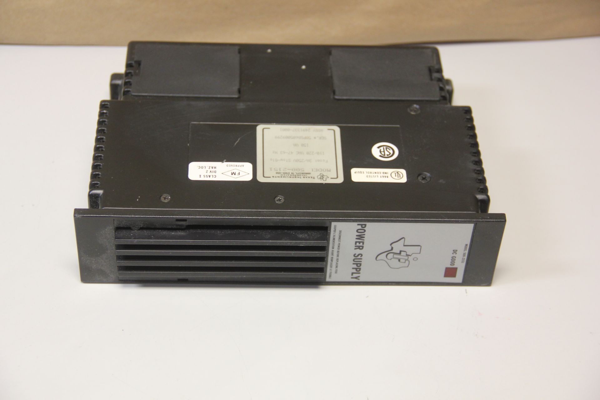 TEXAS INSTRUMENTS PLC POWER SUPPLY